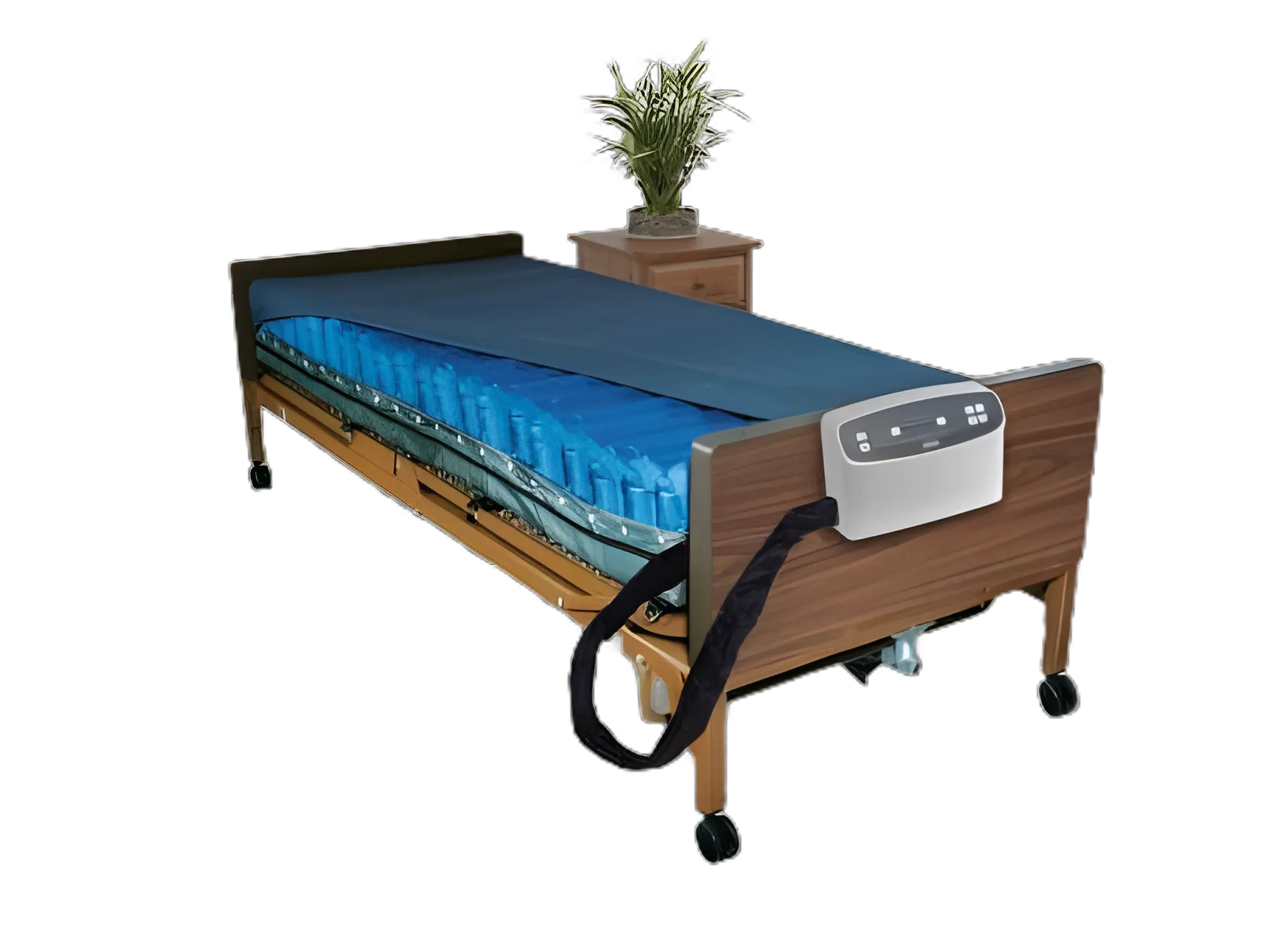 Med-Aire Plus Mattress Cover 36x80x10 - Nylon, Low Air Loss & Alternating Pressure Support