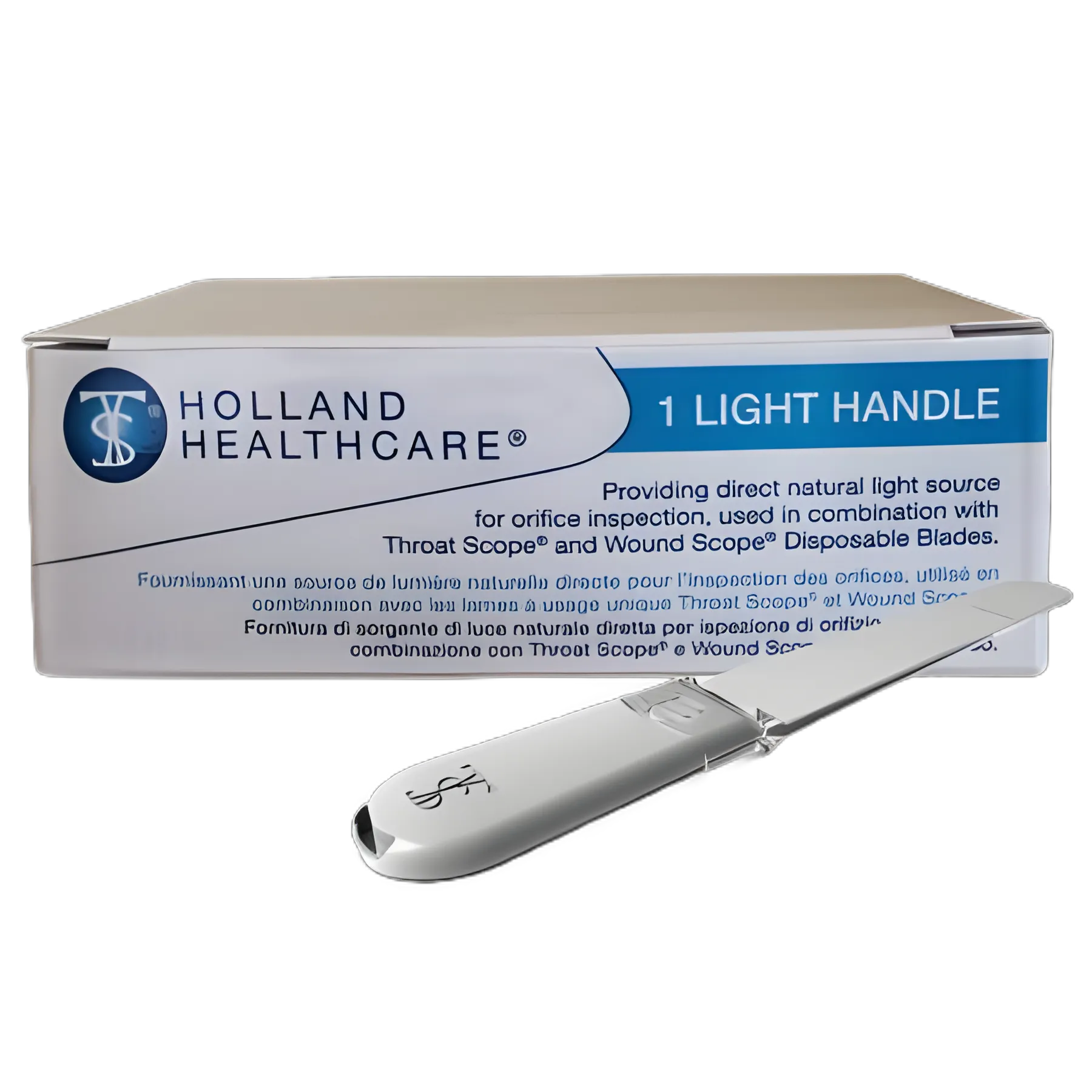 Throat Scope Handle Holland Healthcare Throat Scope Handle/Oral Exam Reusable - HH-HH106