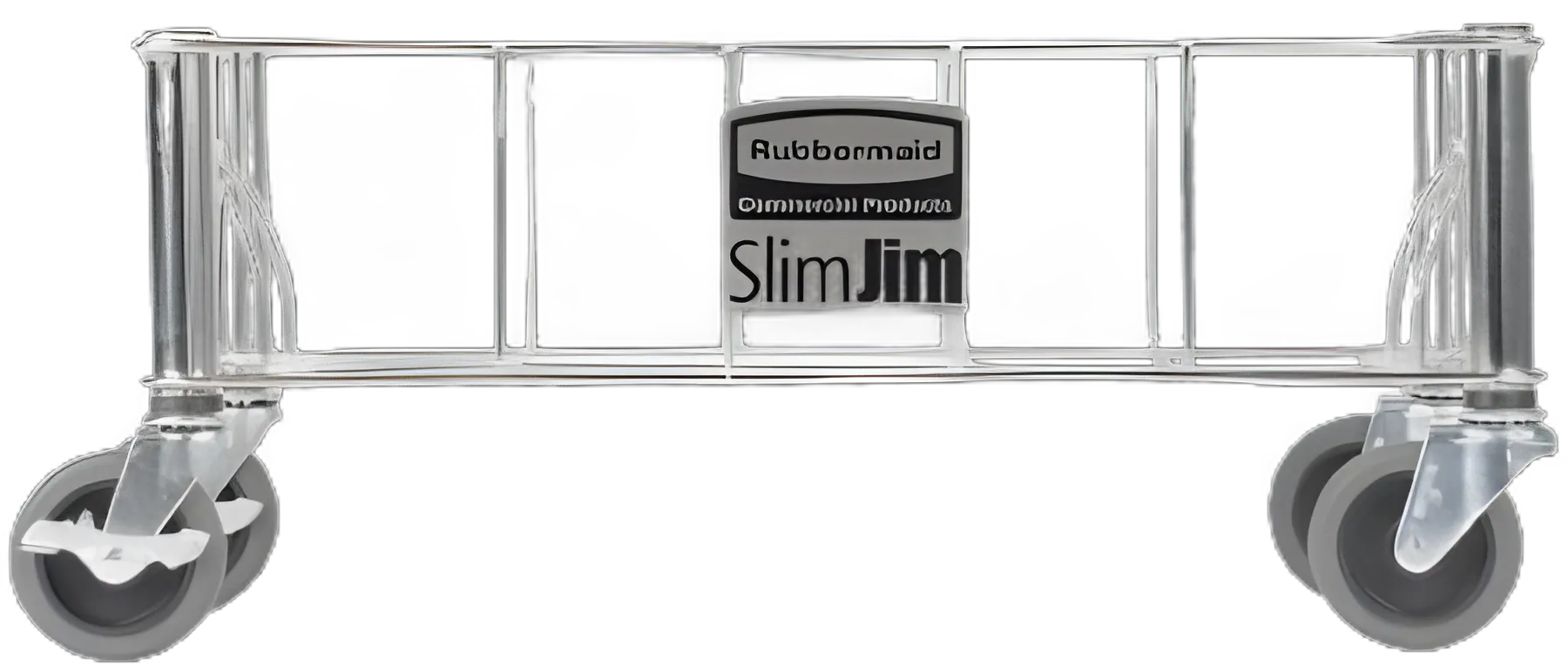 Rubbermaid® Slim Jim® Stainless Steel Dolly for Medical Facilities