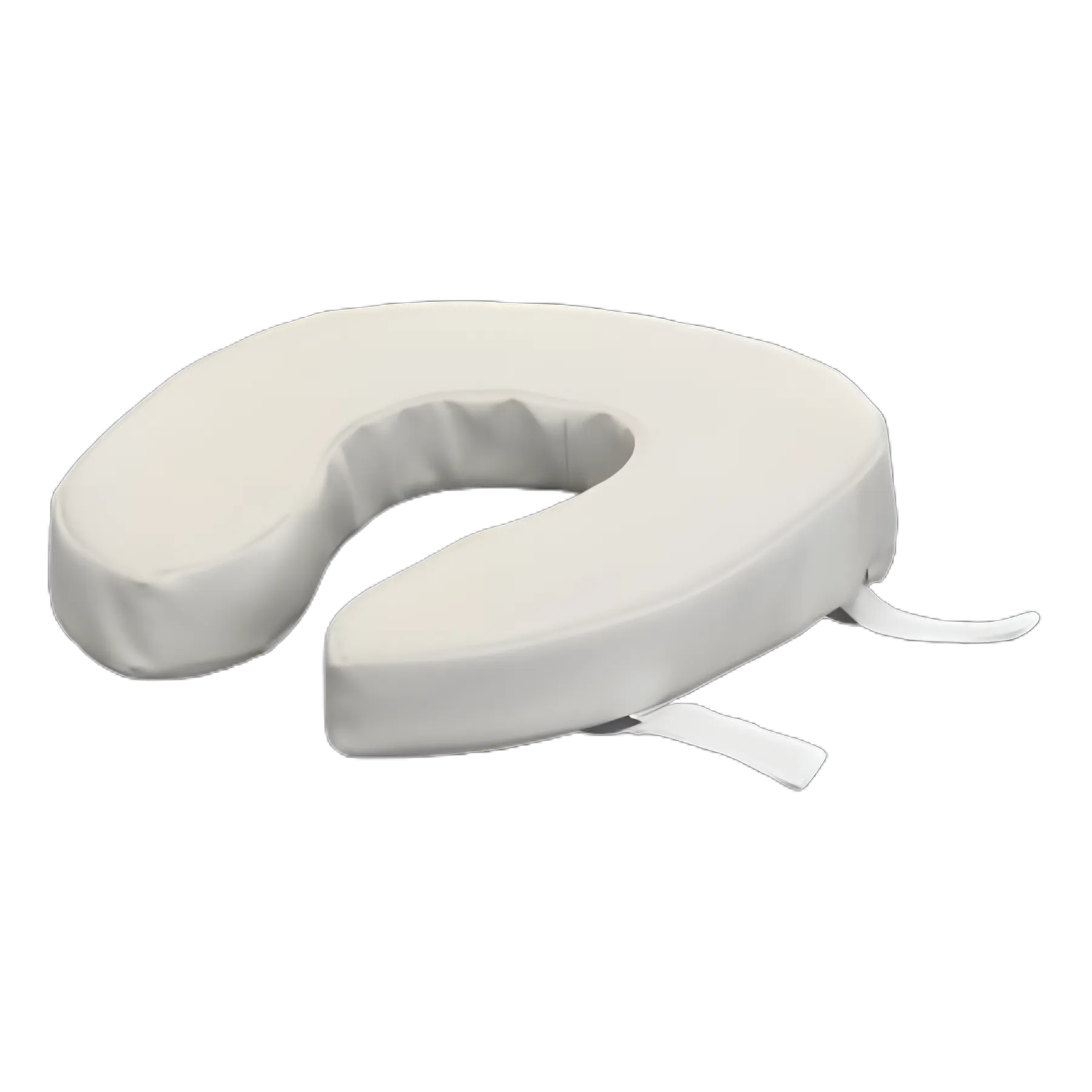 Nova 2-Inch Padded Toilet Seat Riser - High-Density Foam, 300 lbs. Capacity
