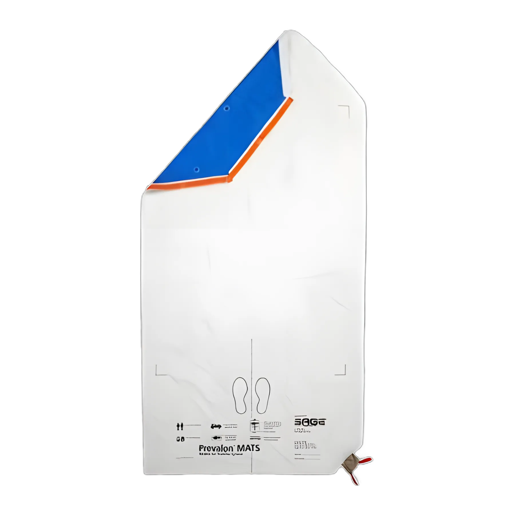 Refurbished Mobile Air Transfer Mat Prevalon® White 39 X 81 Inch