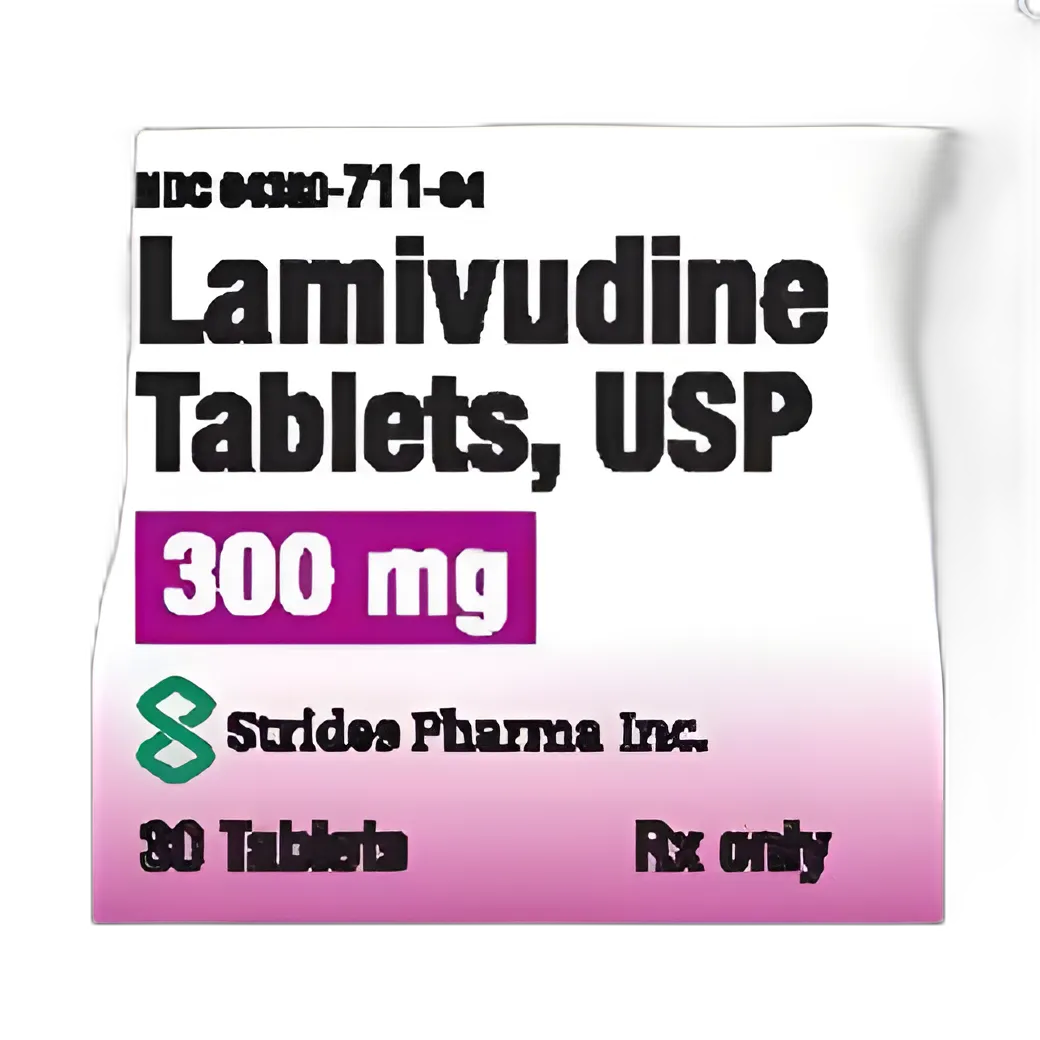 Lamivudine 300 mg Tablet for HIV Treatment - 30 Tablet Bottle