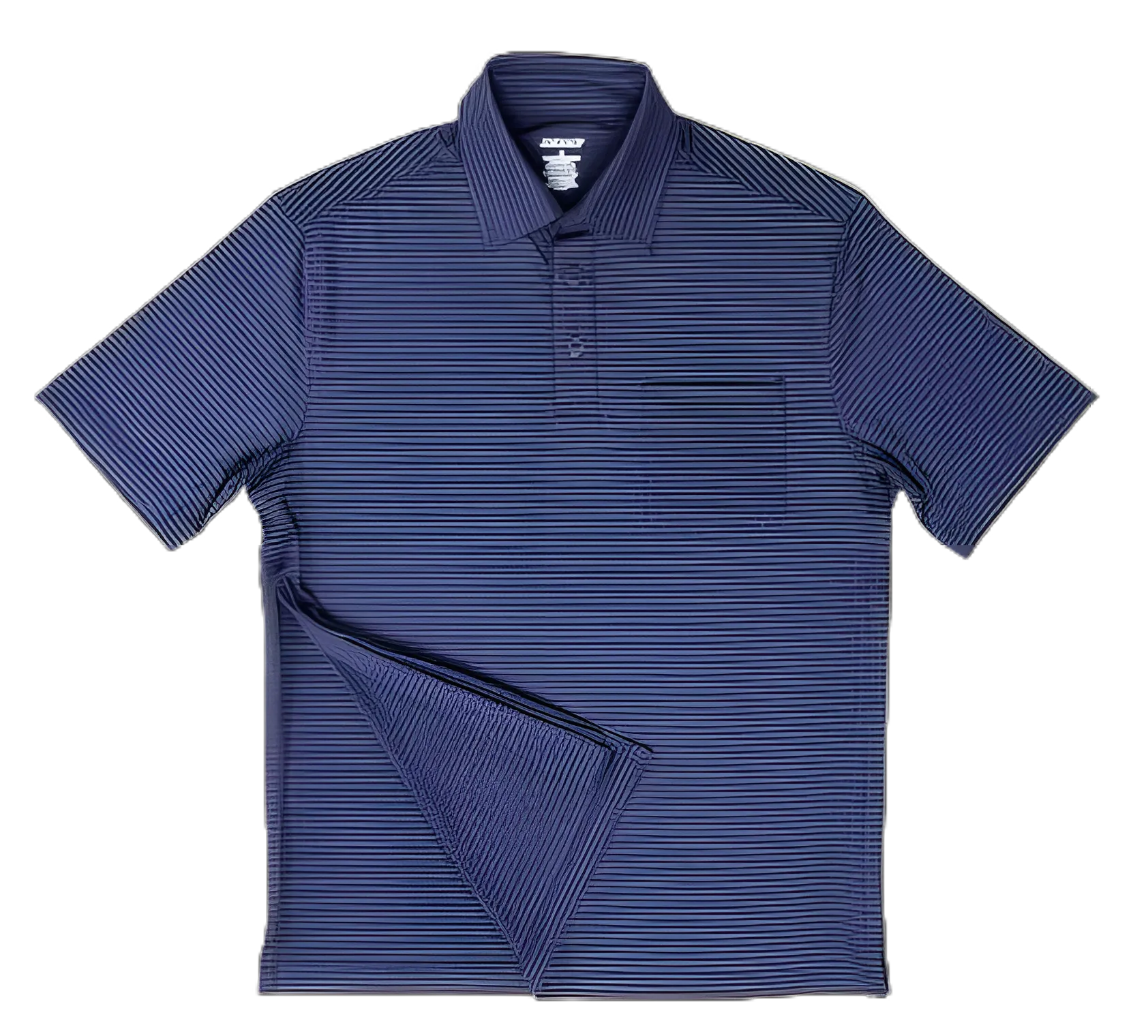 Authored®Perfected Polo Shirt 3XL Navy/Blue for Easy Dressing - Medical Apparel
