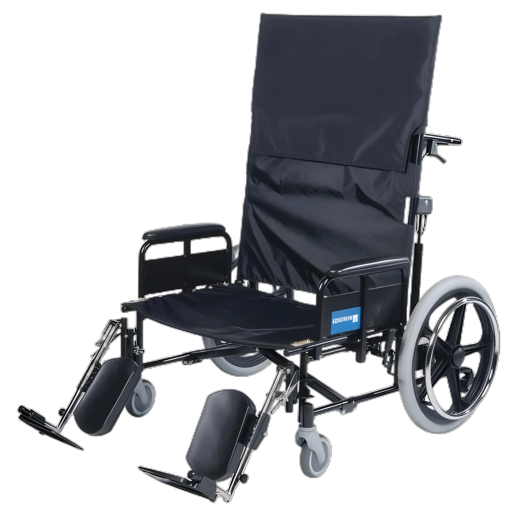 Regency 525 High Back Bariatric Reclining Wheelchair - 24 Inch Seat, 850 lbs. Capacity