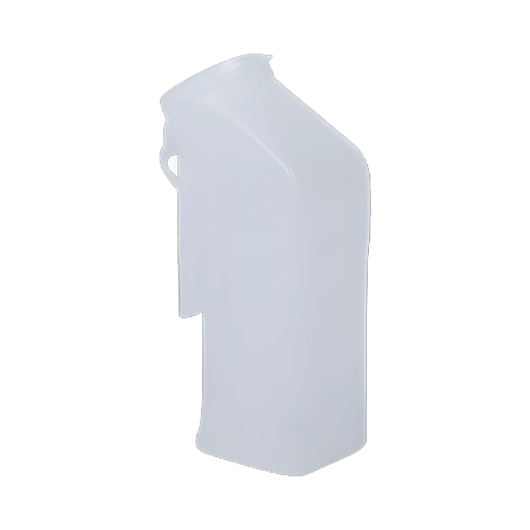 McKesson 1-Quart Male Urinal with Lid - Single Patient Use, Polyethylene