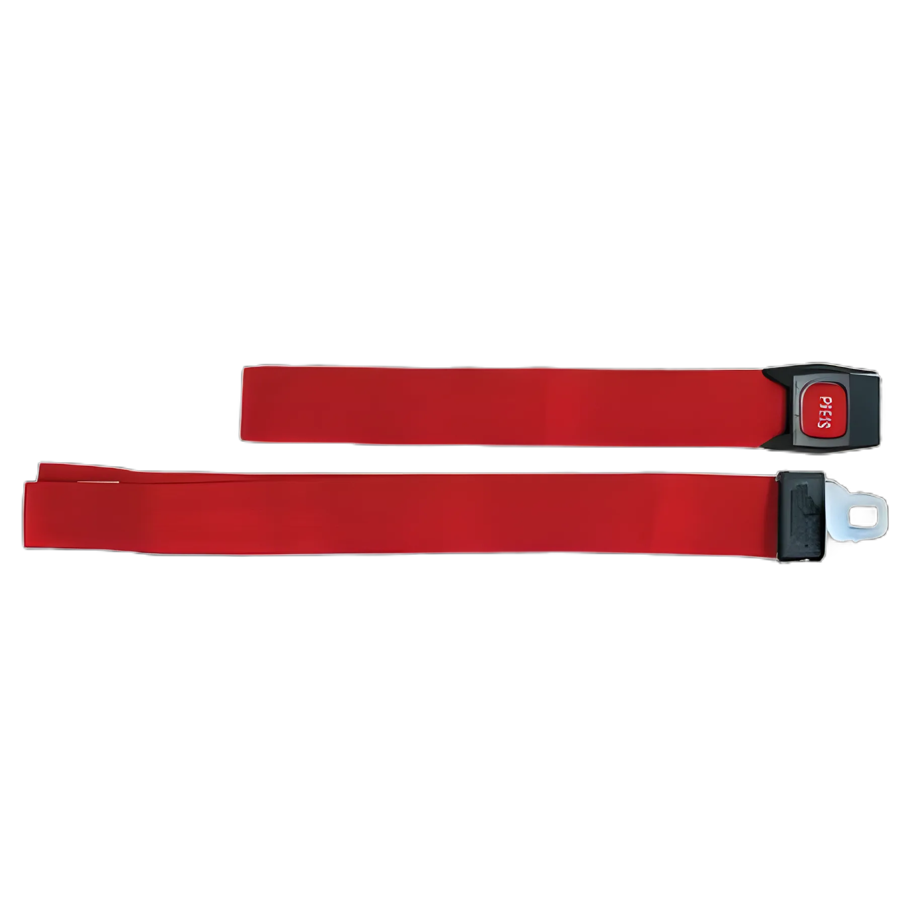 First-Line Stretcher Strap 30520F-RD with Metal Speed Clip - Black/Red