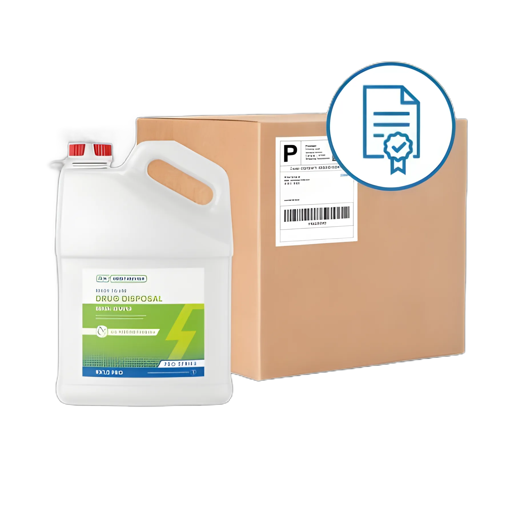 Rx Destroyer™ All-Purpose PRO Series Drug Disposal System - 24 lbs. Mail Back for Secure Medication Incineration
