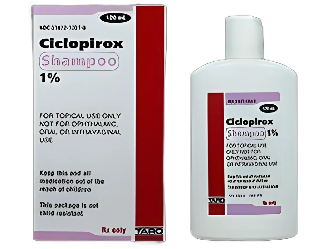 Ciclopirox 1% Antifungal Shampoo 120 mL by Taro - Effective Scalp Treatment