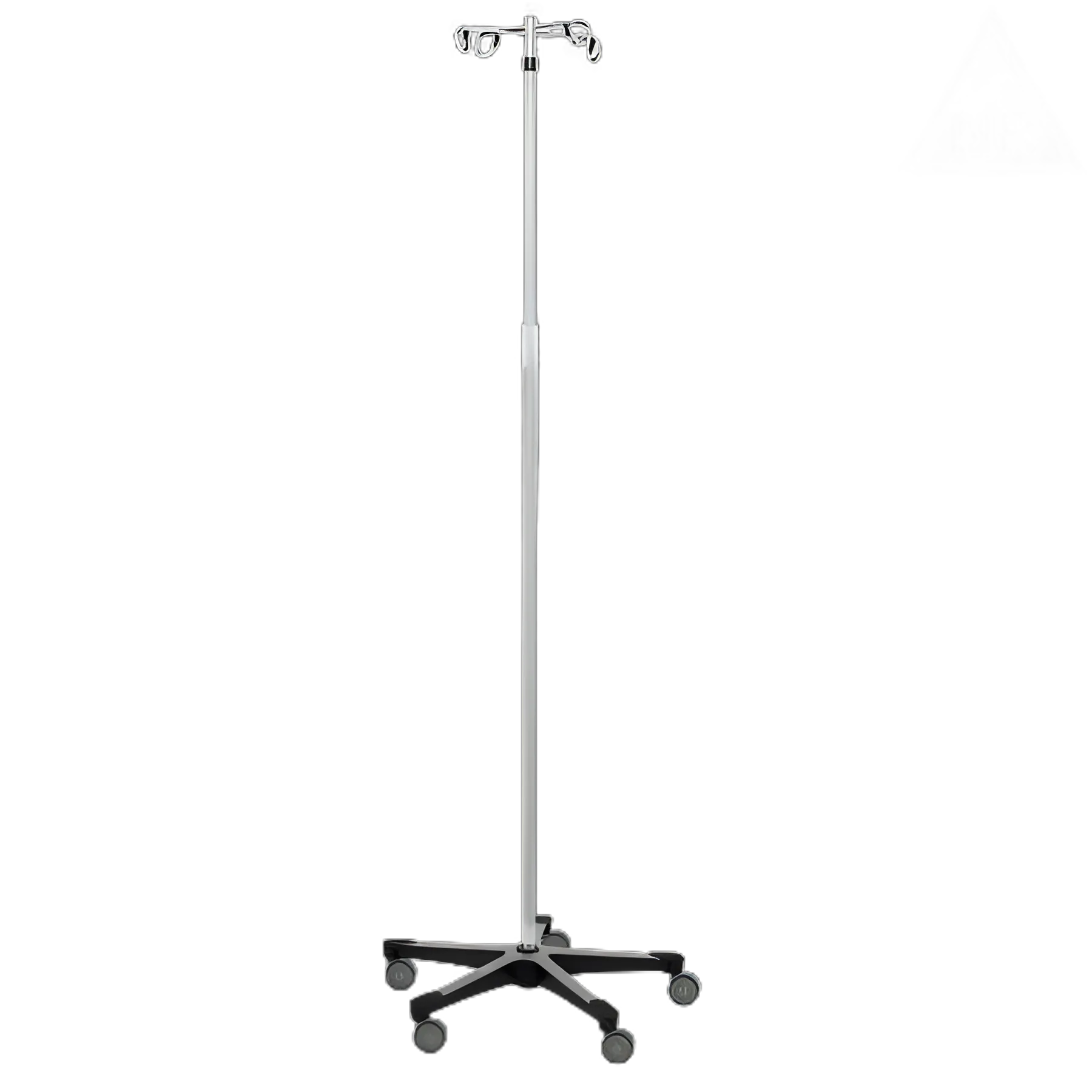 IV Stand Floor Stand Blickman Built™ 4-Hook 5 Caster, 2 Inch Swivel