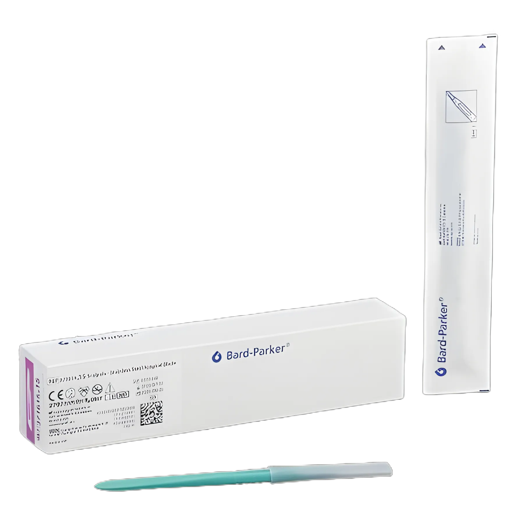 Bard-Parker™ No. 15 Scalpel with Nonslip Grip and Centimeter Scale - Stainless Steel, Sterile, Disposable