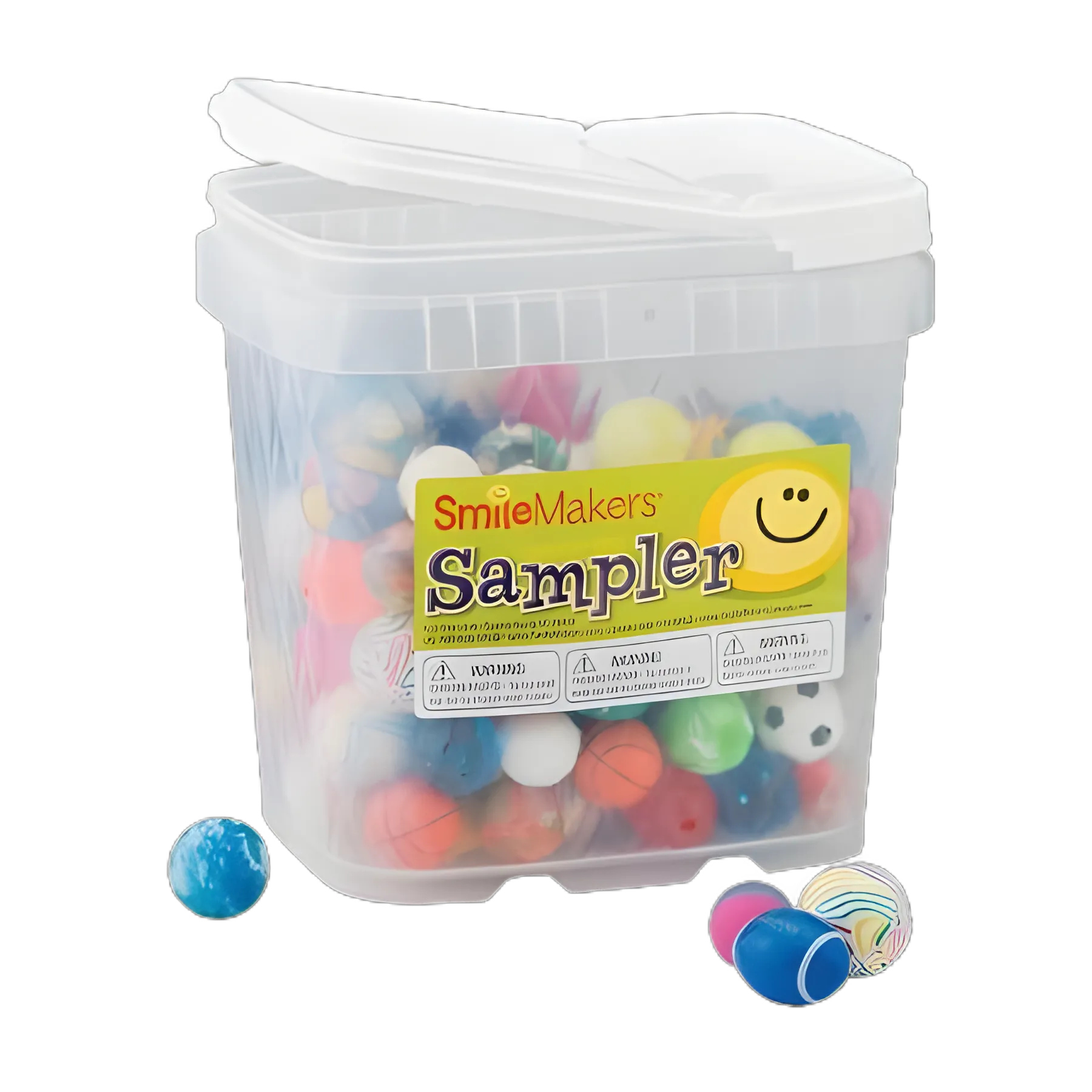 SmileMakers® Amazing Bouncing Balls - 144 Pack, 1.625 Inch Toys for Patient Rewards