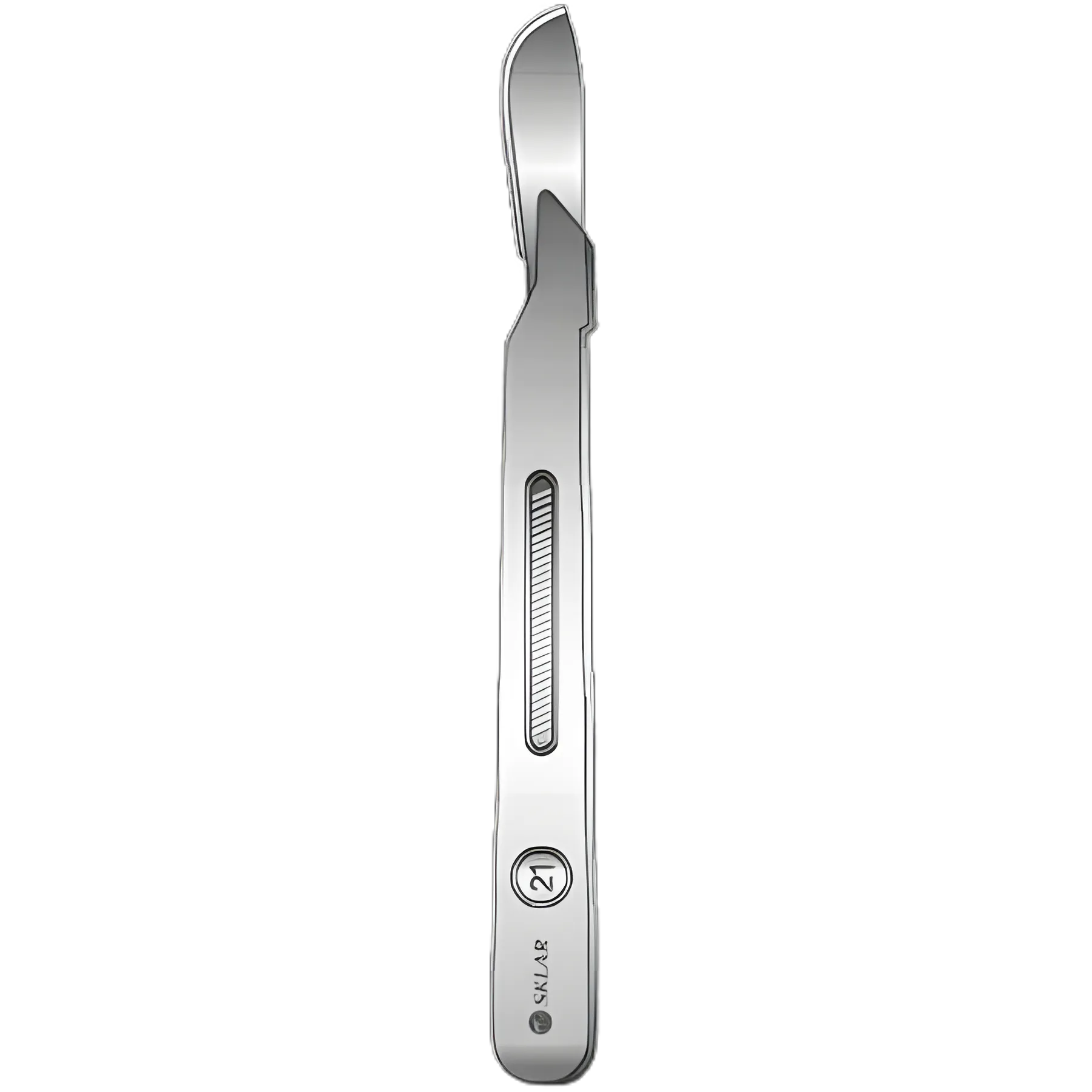 Scalpel Sklar® No. 21 Stainless Steel / Plastic Classic Grip Handle Sterile Disposable