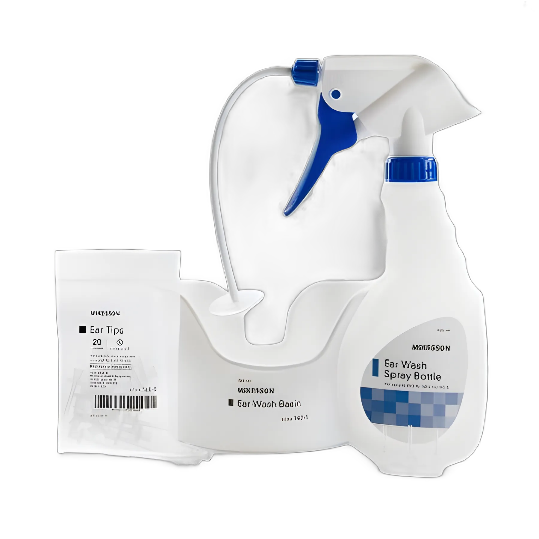 McKesson Ear Wash System with Disposable Tips for Efficient Ear Cleaning