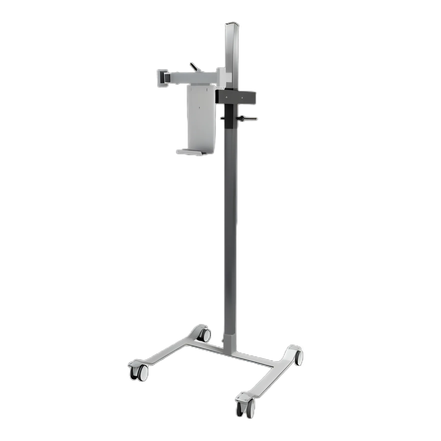 Portable X-Ray Holder Rayence 26 X 38-7/8 X 52-3/4 Inch Silver