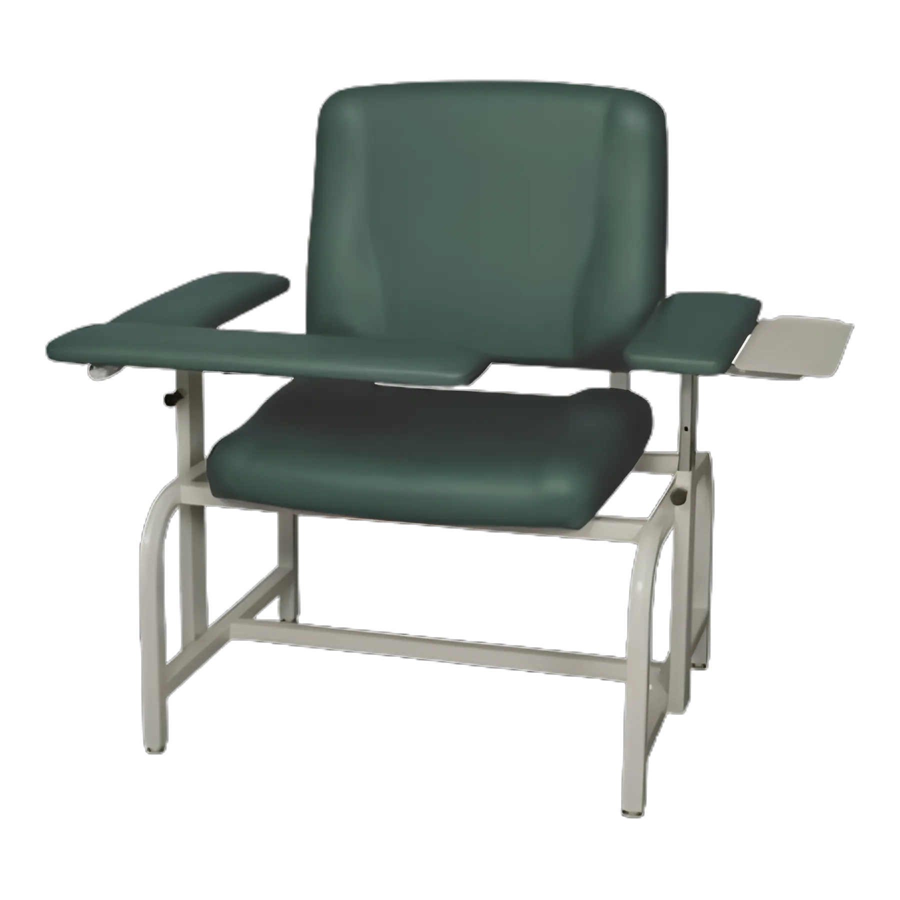 Bariatric Blood Drawing Chair Model 8690 Flip-up Arm Deep Forest