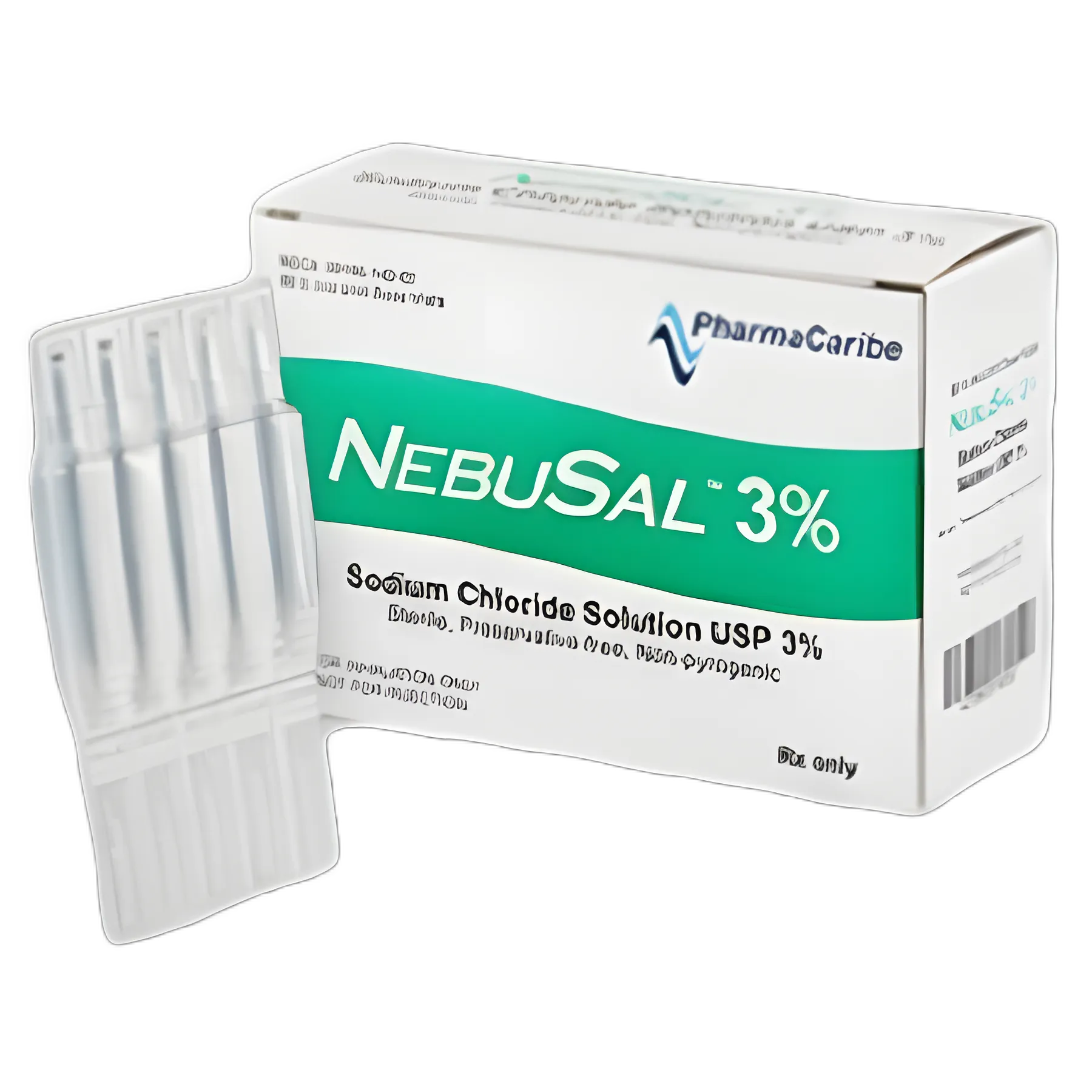 Respiratory Therapy Solution Sodium Chloride, Preservative Free 3% Solution Unit Dose Vial 4 mL