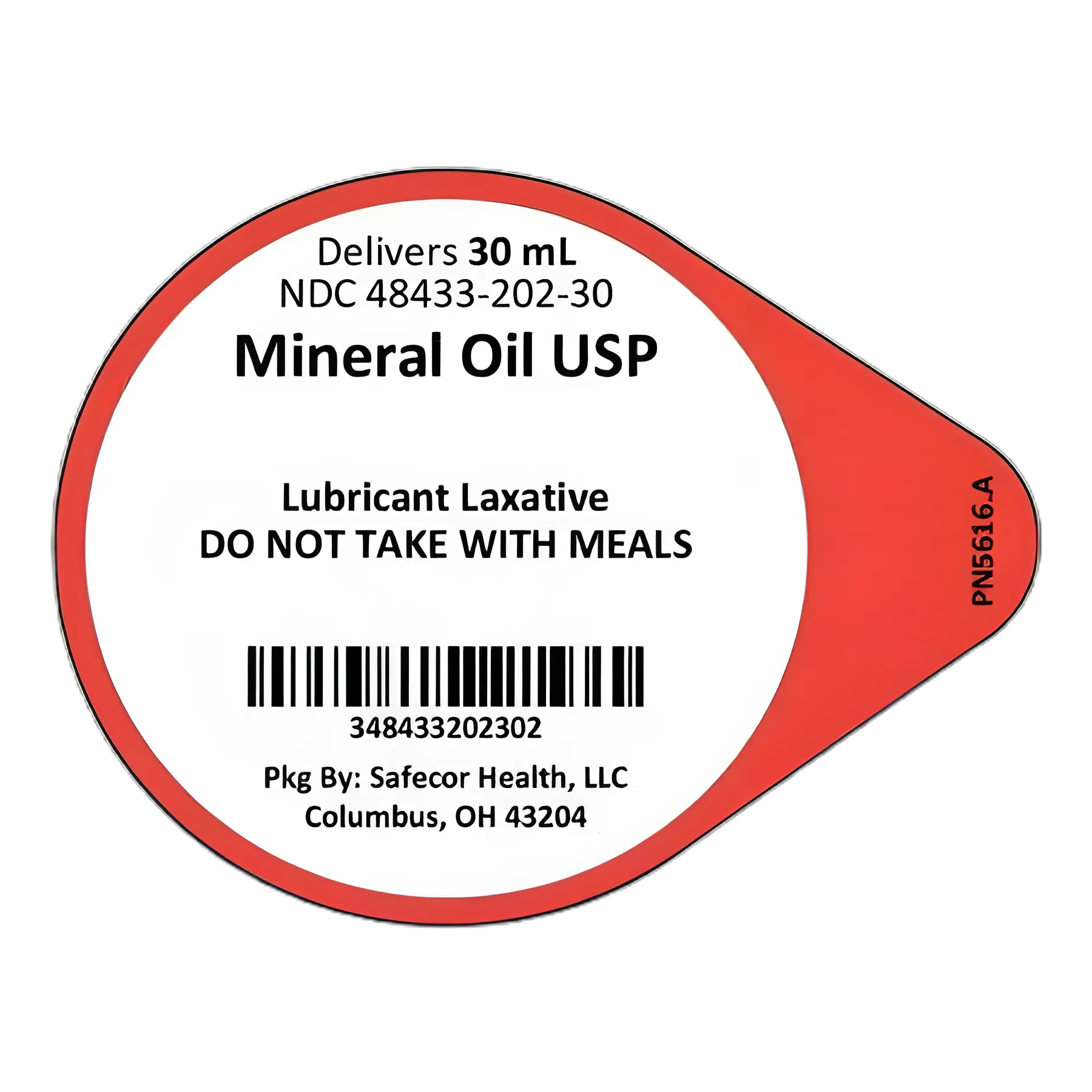 Mineral Oil Laxative Liquid, 40 x 30 mL Unit Dose Cups by Safecor Health
