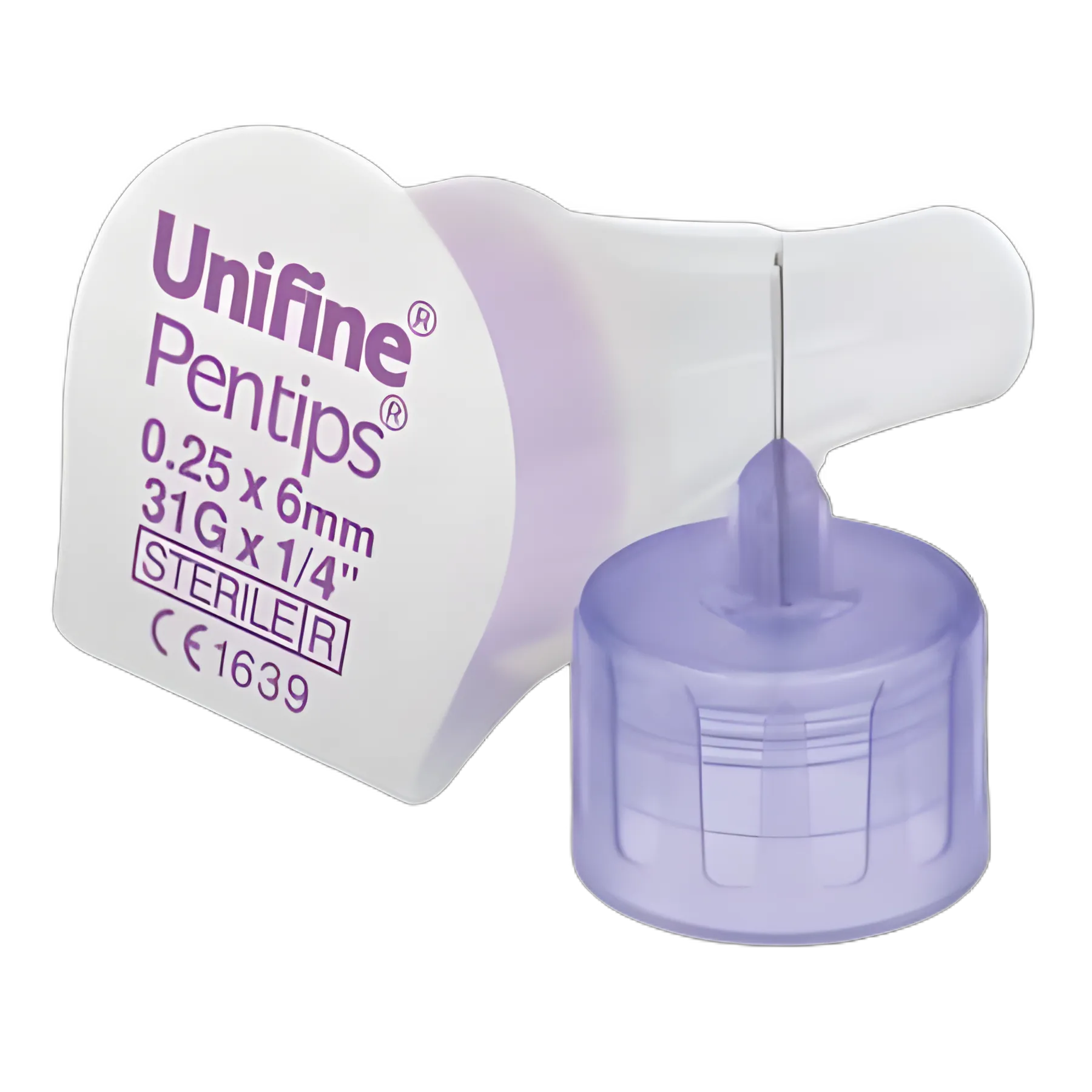 Standard Insulin Pen Needle Unifine® Pentips® 31 Gauge 6 mm Length NonSafety - AN 3590