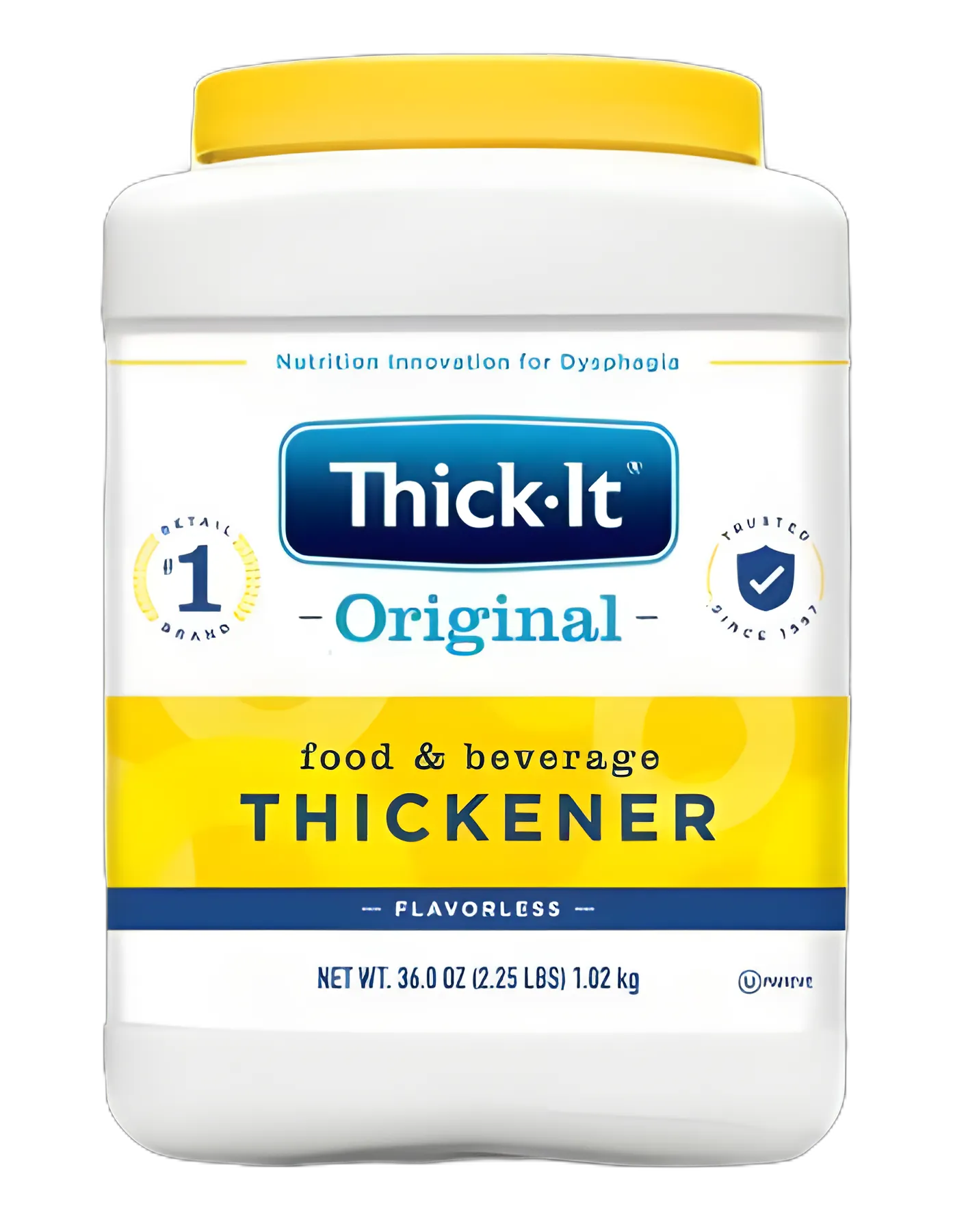 Food and Beverage Thickener Thick-It® Original 36 oz. Canister Unflavored Powder IDDSI Level 0 Thin - 07205861079