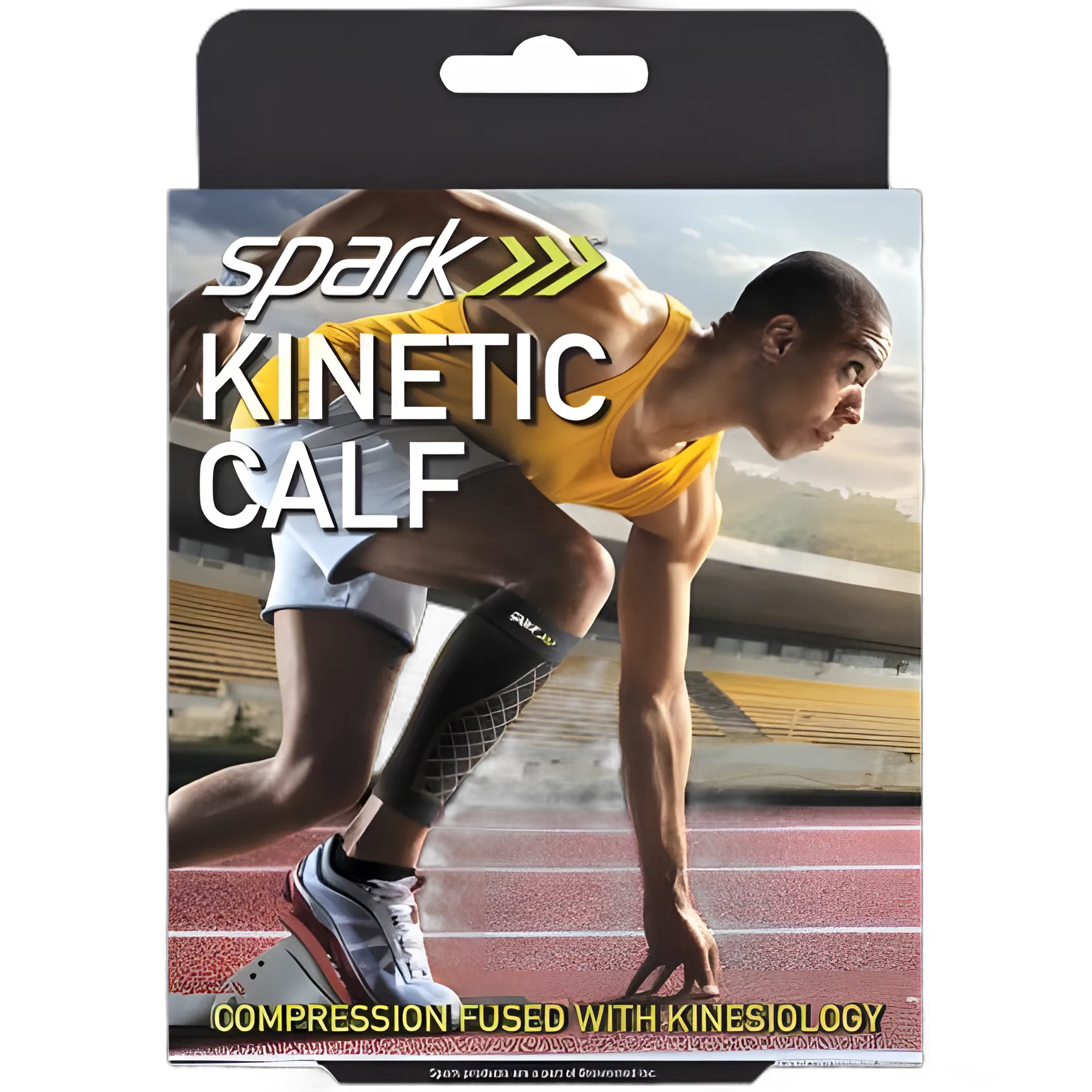 Calf Support Spark™ Medium Pull-on 14 to 16 Inch Calf Circumference Left or Right Leg