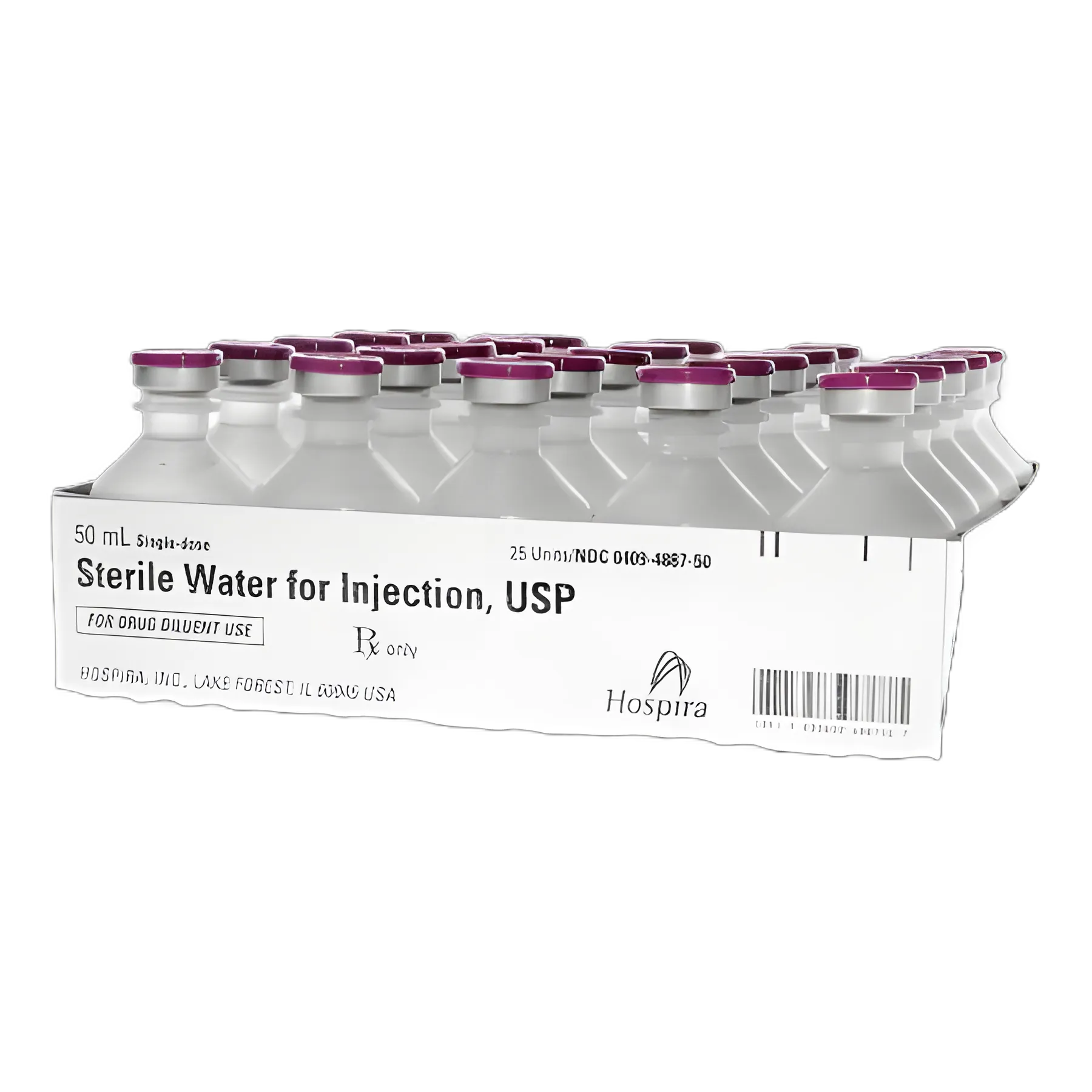 Diluent Sterile Water for Injection, Preservative Free Injection Single-Dose Vial 50 mL