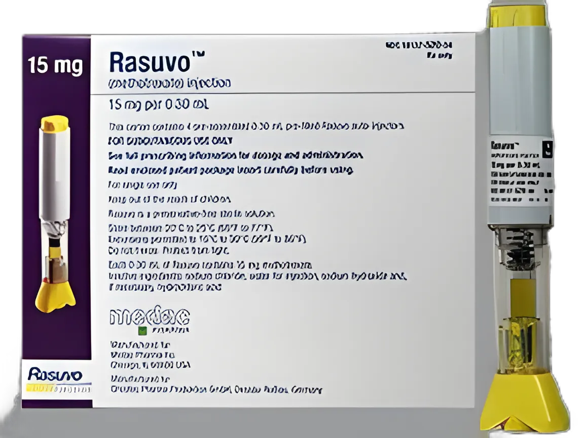 Rasuvo Methotrexate 15 mg/0.3 mL Preservative-Free Injection Pen by Medac Pharma