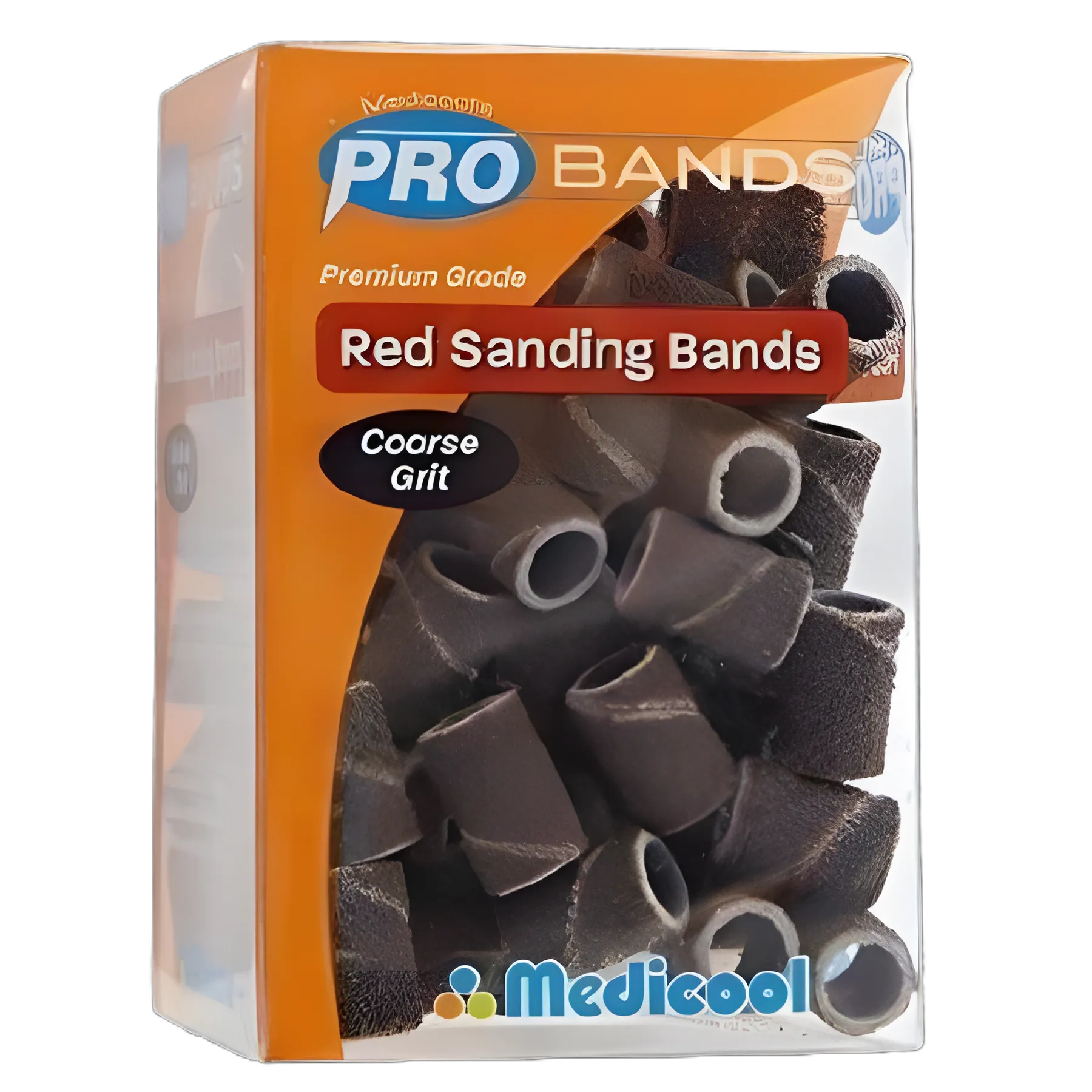 Medicool Inc Sanding Band Red, Extra-Coarse Grit for Medical Instruments