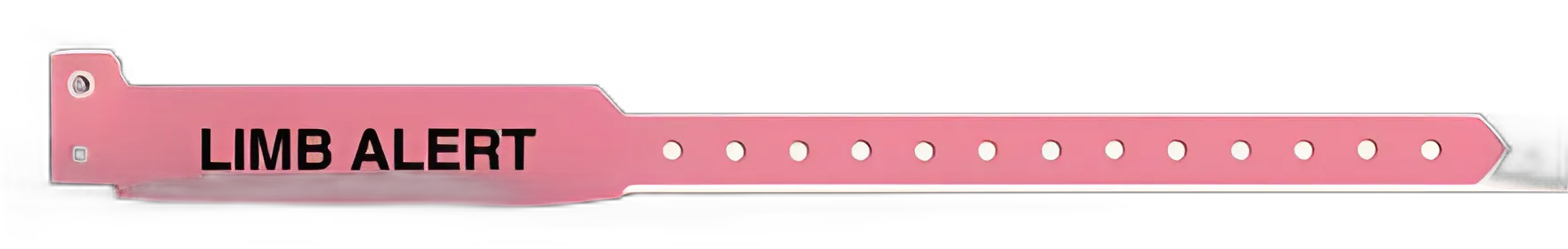 Identification Wristband Sentry® Superband® Alert Band Permanent Snap Limb Alert