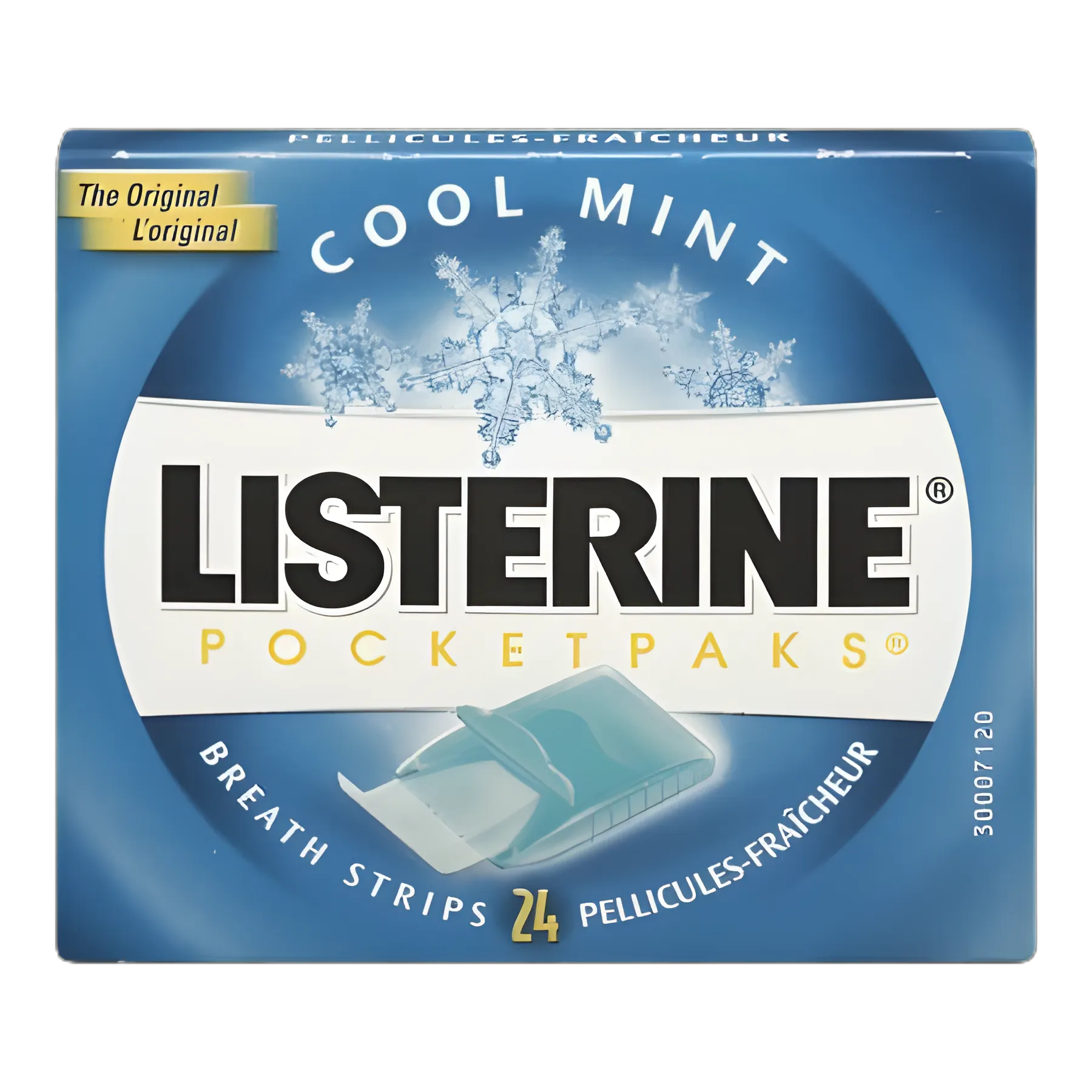 Breath Strips Listerine® Pocketpaks® 0.1 oz. Cool Mint Flavor