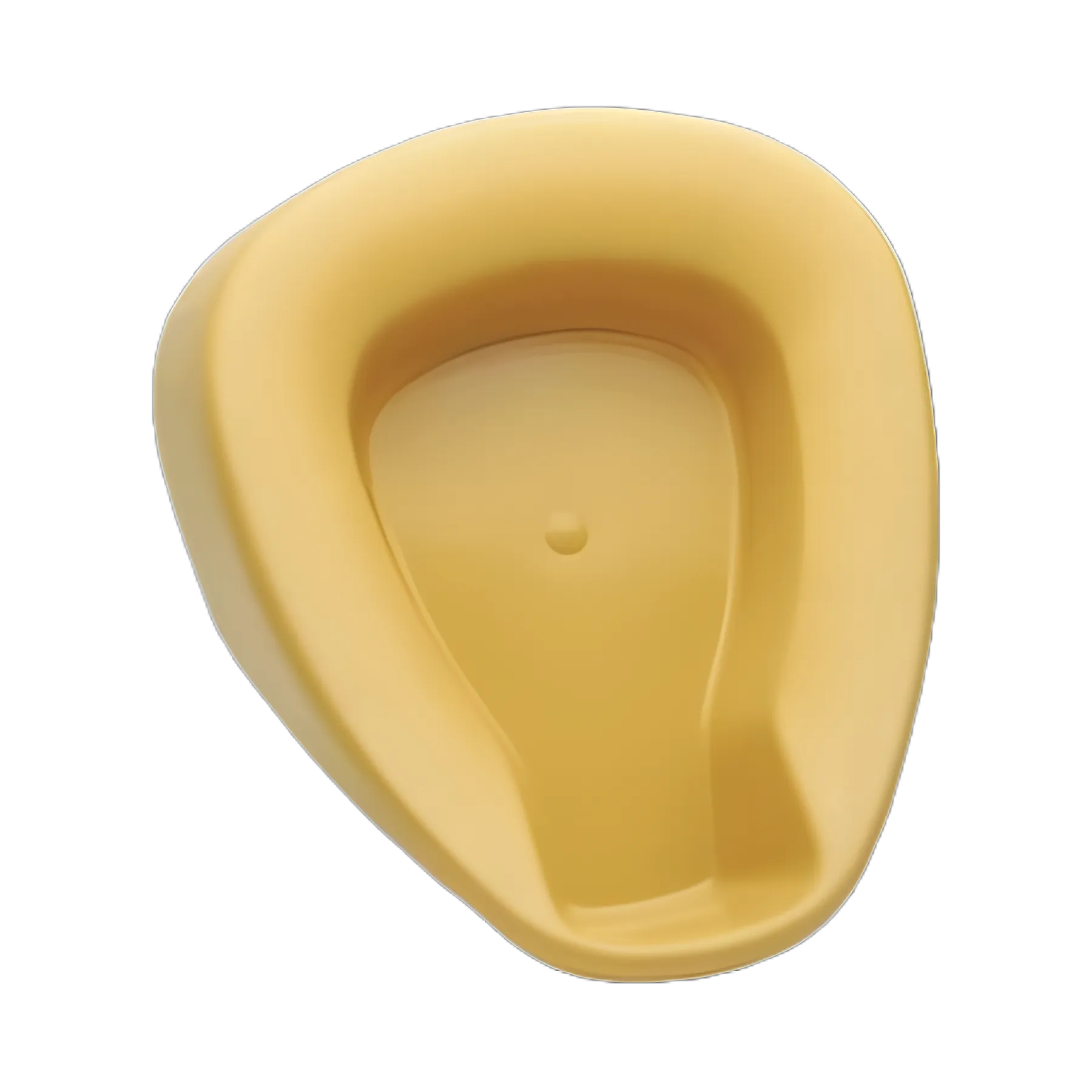 Stackable Bedpan Medegen Gold 2.25 Quart / 2129 mL