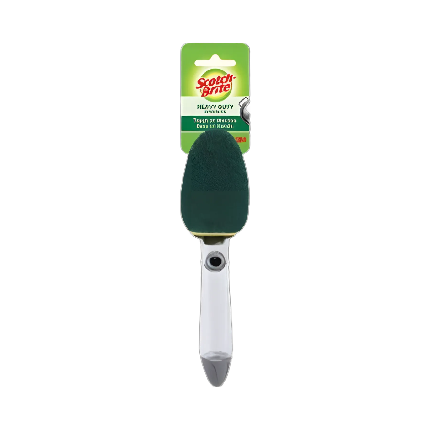 Soap-Dispensing Dishwand for Hospital & Clinic Sanitation, 2.5 x 9.5, Yellow/Green