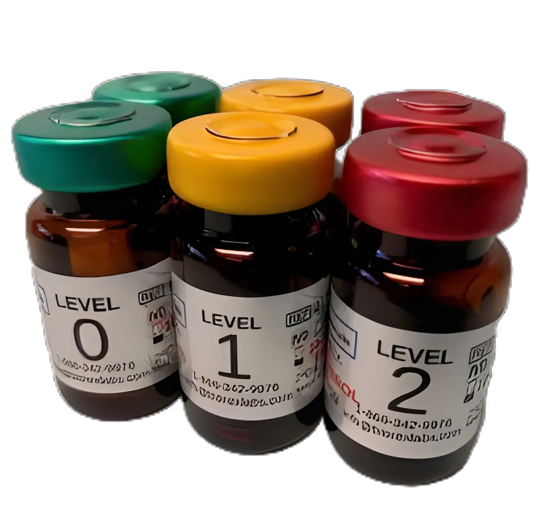 K-Check® Diabetes Management Test Control Kit - Ketones Level 0, 1, 2 - 6 x 5 mL by Biorex Labs