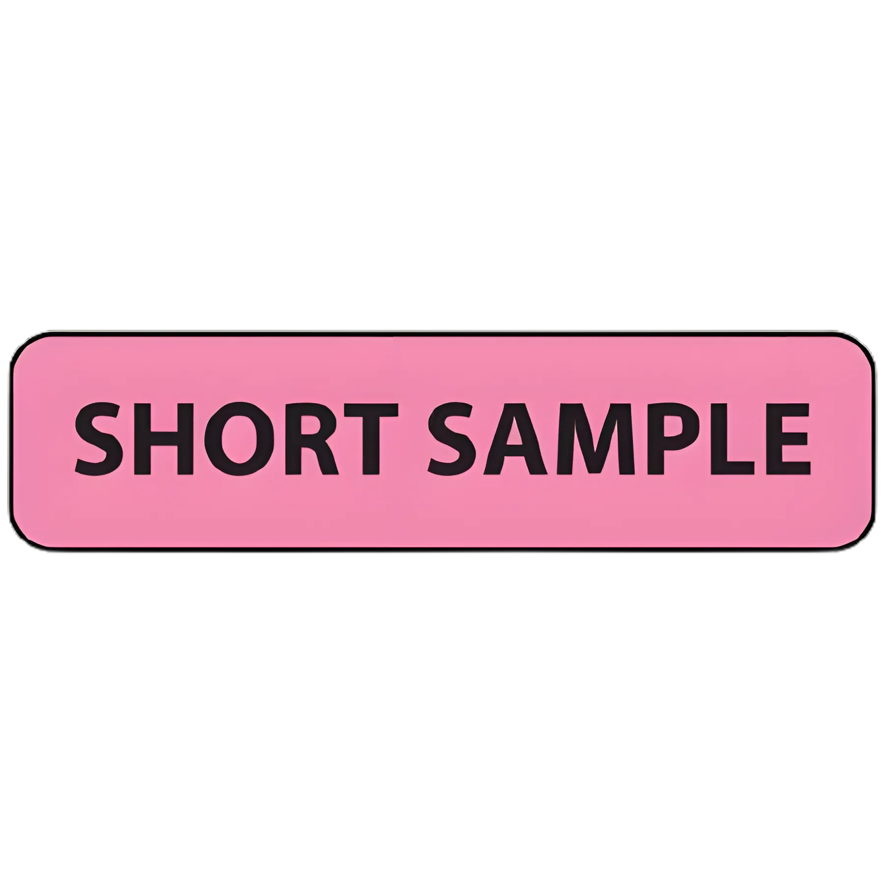 MedVision® Pink Advisory Alert Labels - Removable, 760/Roll, 5/16 X 1-1/4 Inch
