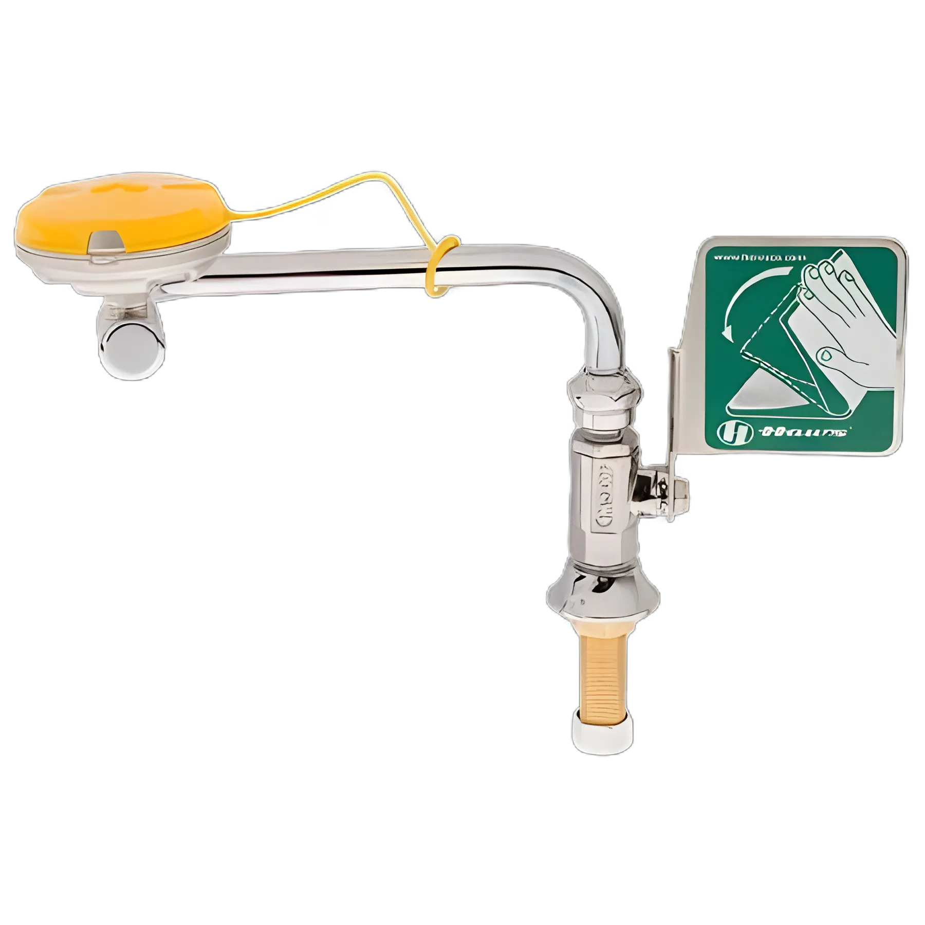 Haws AXION MSR Eyewash Station - Countertop, Sink Mount for Emergency Eye Washing