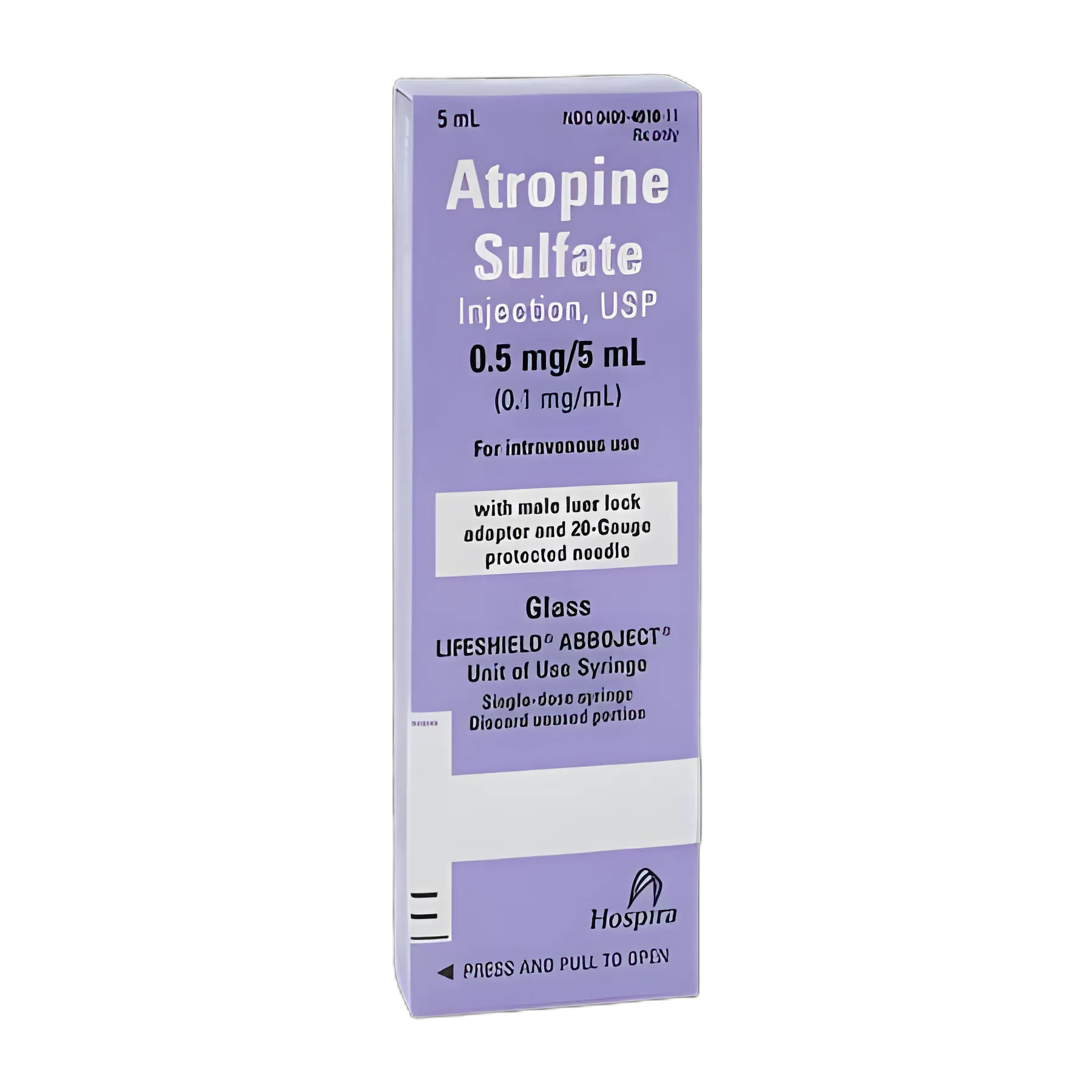 Atropine Sulfate 0.1 mg / mL Injection Prefilled Syringe - 1019740