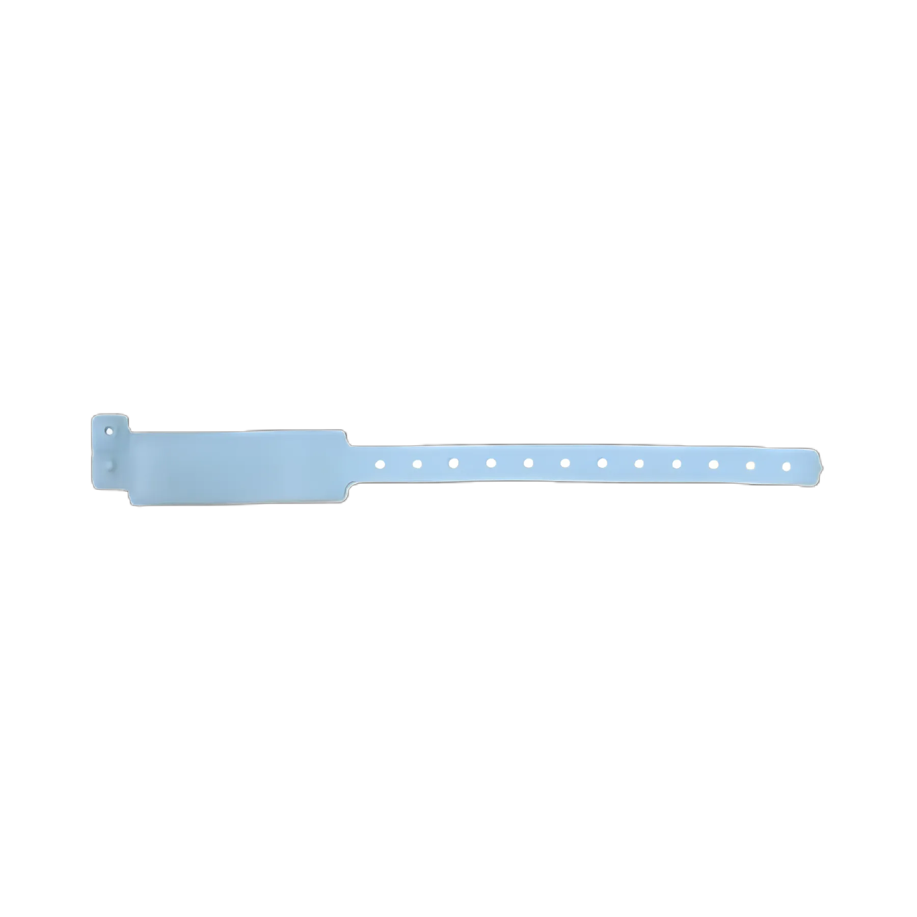 Identification Wristband with Shield Veri-Color® Write On Band Permanent Snap Without Legend
