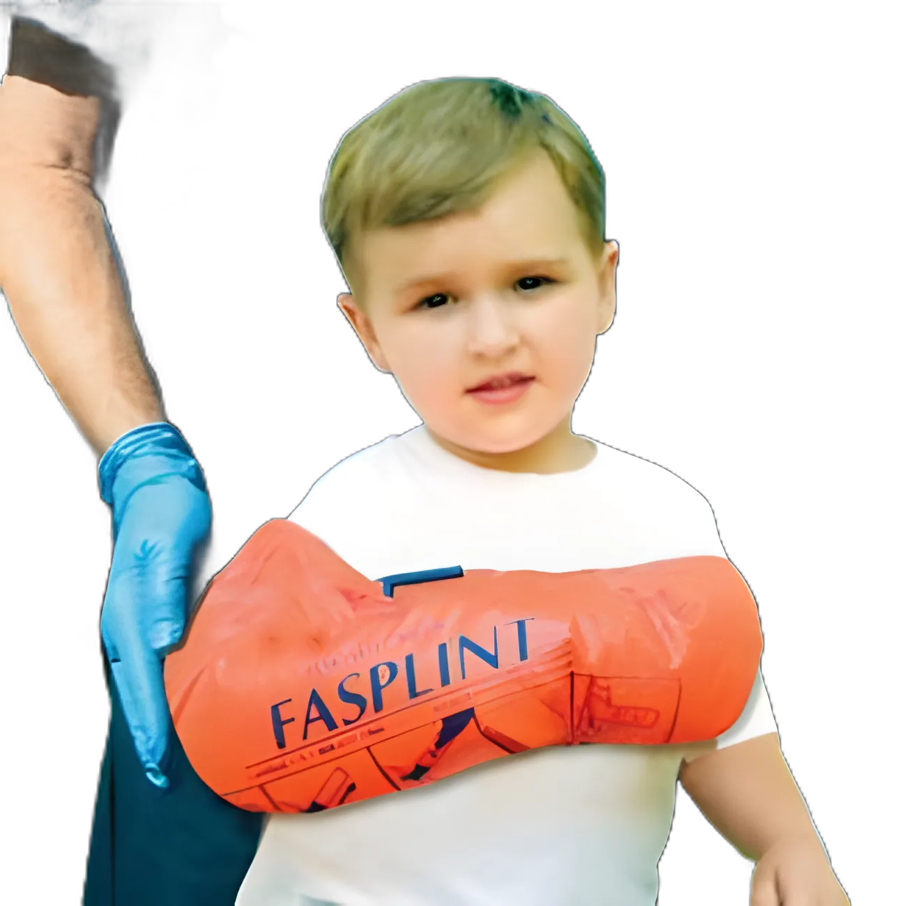 Fasplint® Vacuum Splint - General Purpose, Vinyl, Orange, 14x19.5 Inch