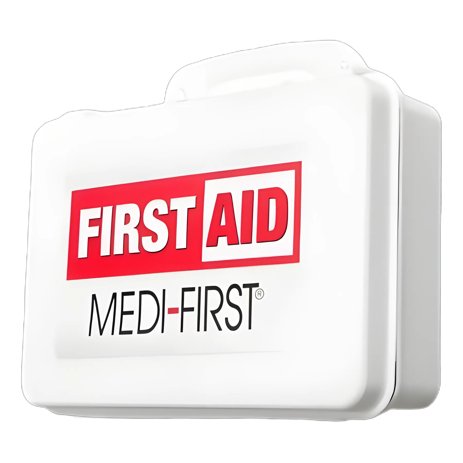 Medique 25-Person First Aid Kit with Wall Mountable Plastic Case