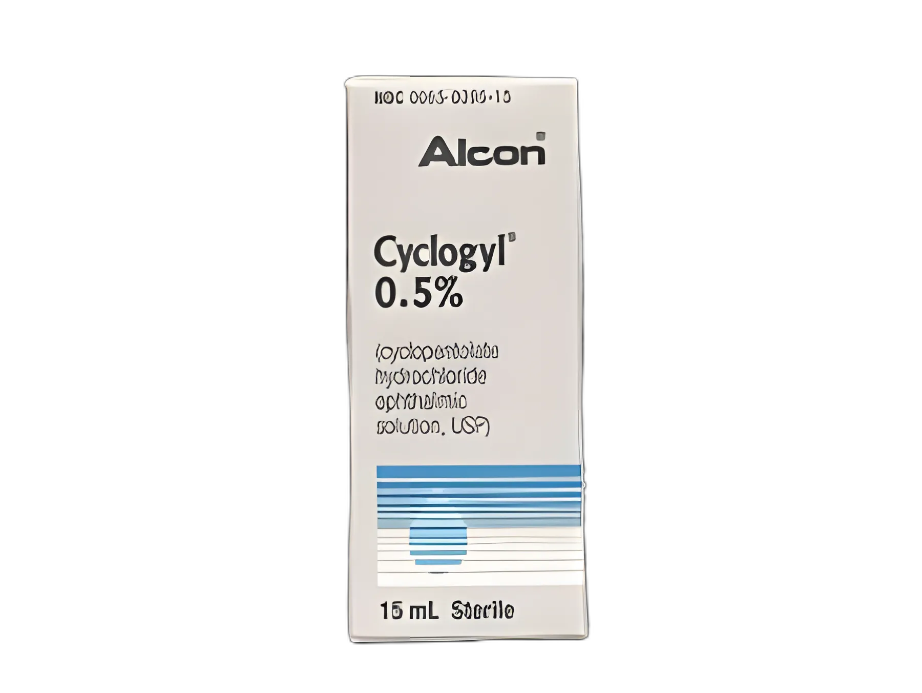 Cyclogyl® Cyclopentolate HCl 0.5% Solution Dropper Bottle 15 mL