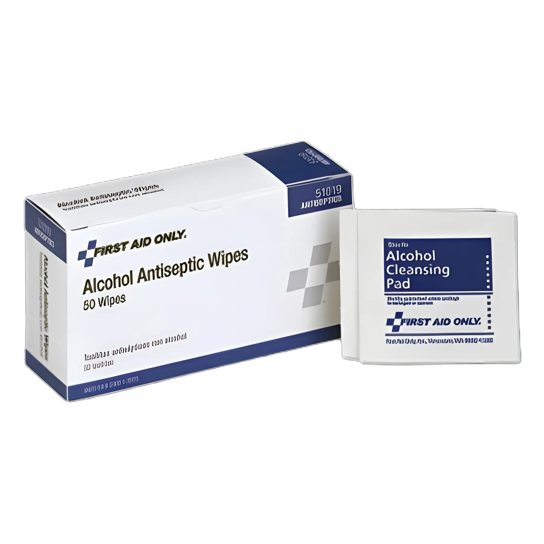 PhysiciansCare® by First Aid Only® Alcohol Prep Pads, 50/Box - Antiseptic Wipes for Wound Care