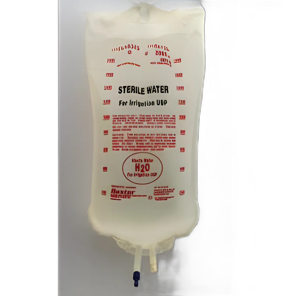 Irrigation Solution Sterile Water for Irrigation Not for Injection Flexible Bag 1,000 mL - 2B7114X