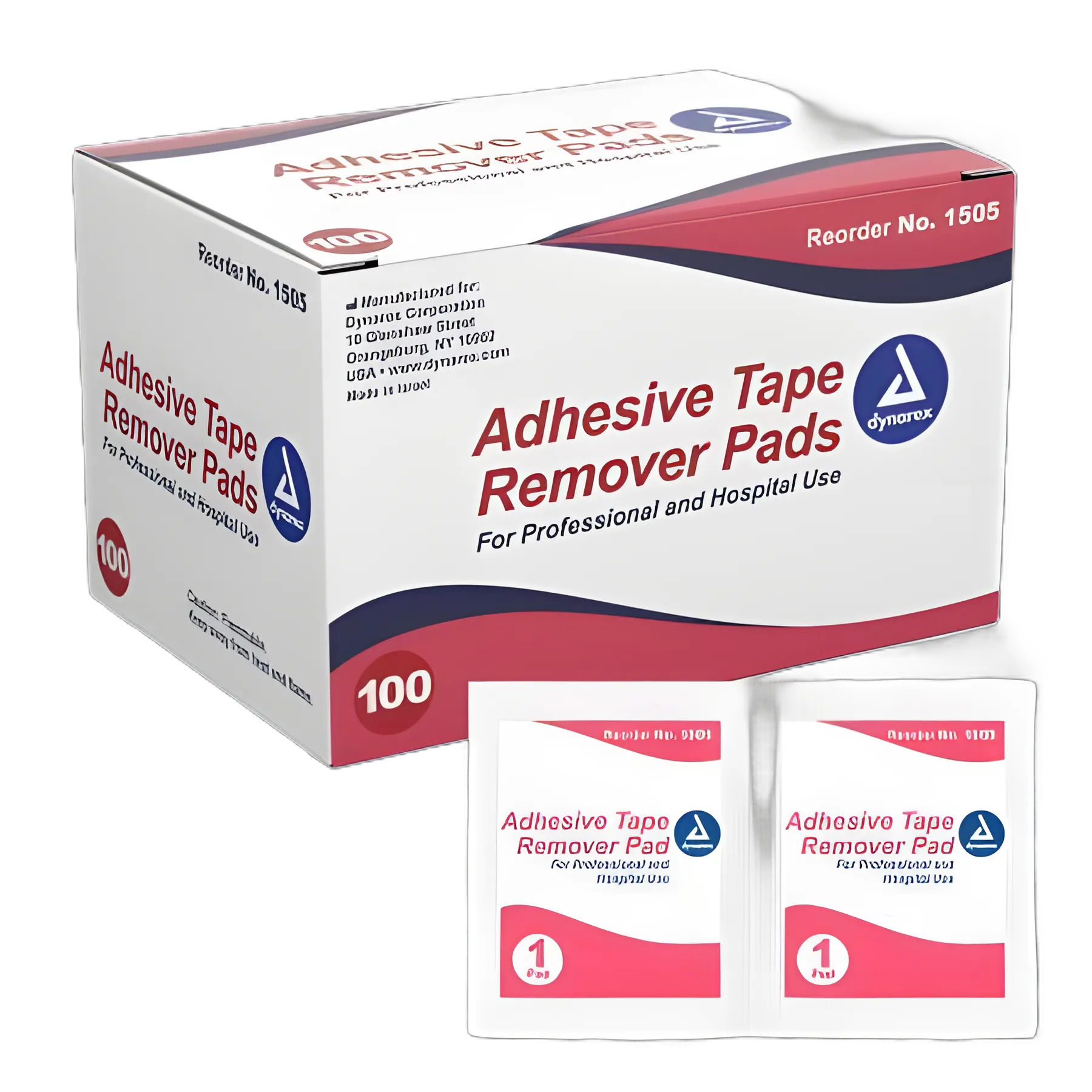 Adhesive Remover Pad 100 per Pack