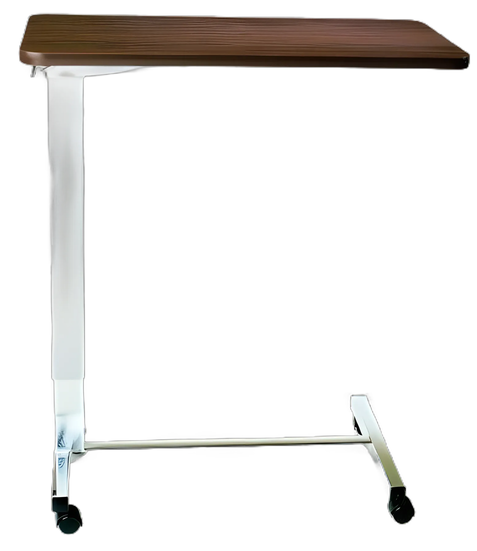 Drive Medical Overbed Table with Non-Tilt Spring Assisted Lift, 30 to 45 Inch Adjustable Height