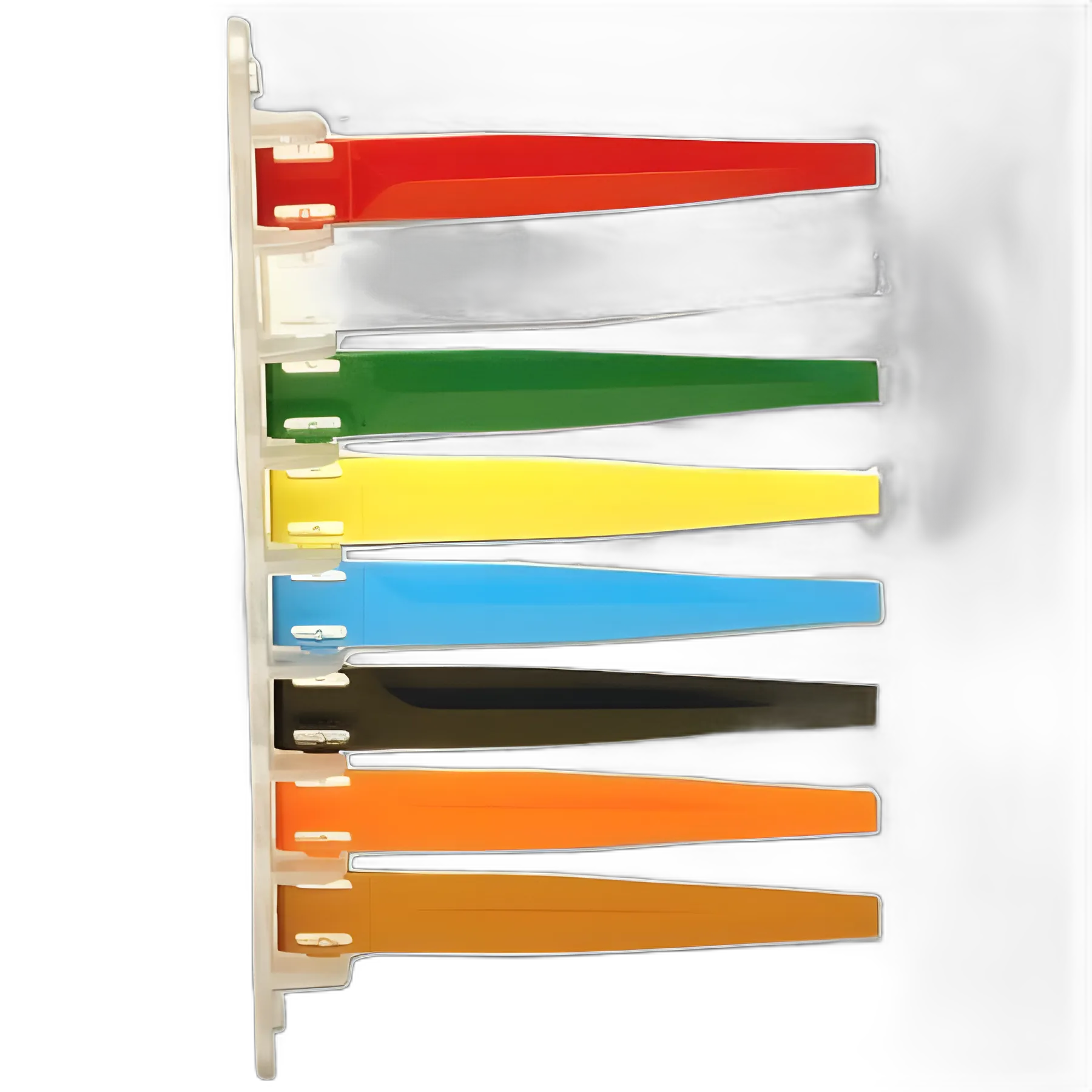 Exam Room Signal Flag Wall Mount 8 Flag 4-1/4 X 9-1/4 X 13 Inch