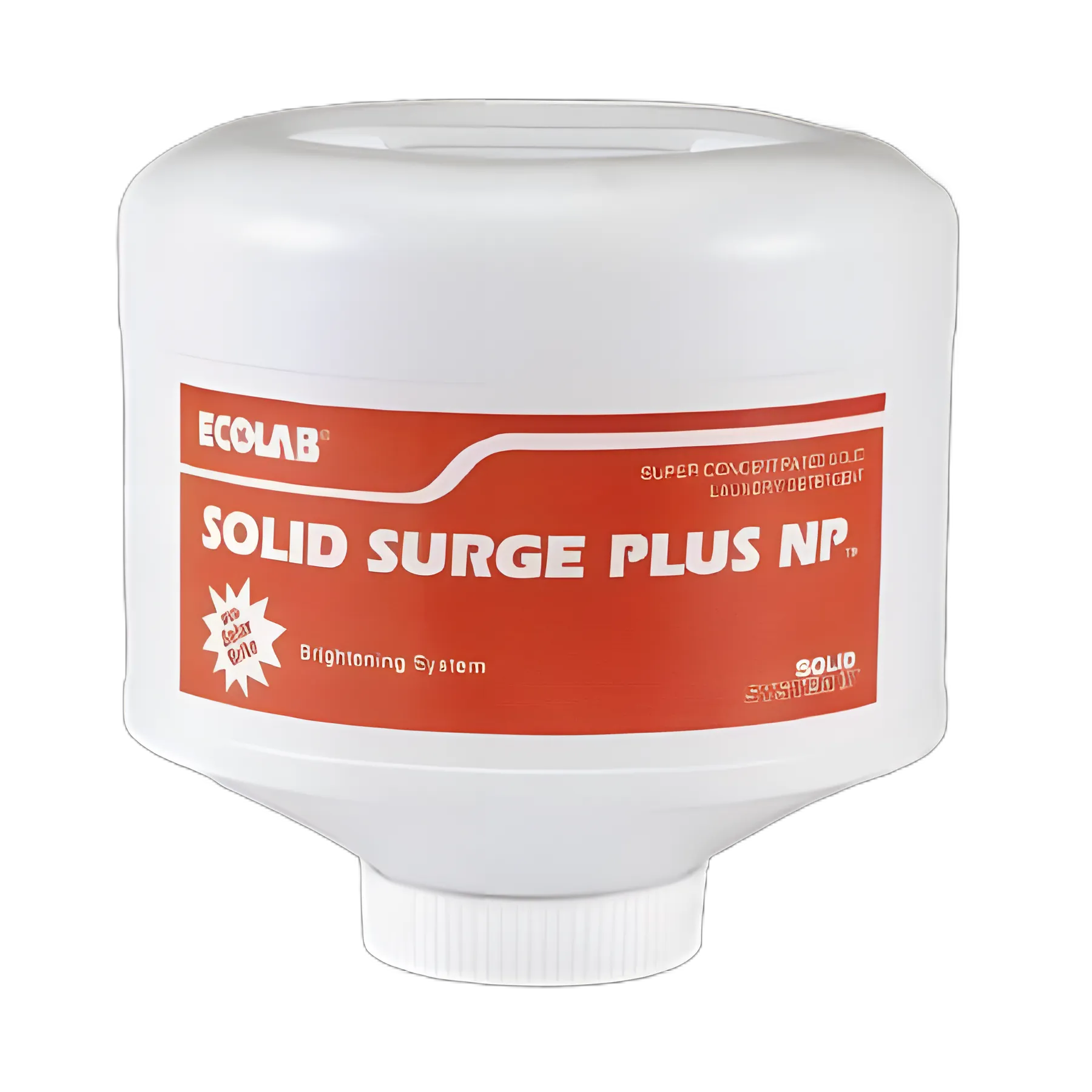 Laundry Detergent Solid Surge Plus™ NP 9 lbs. Bottle Capsule Mild Scent
