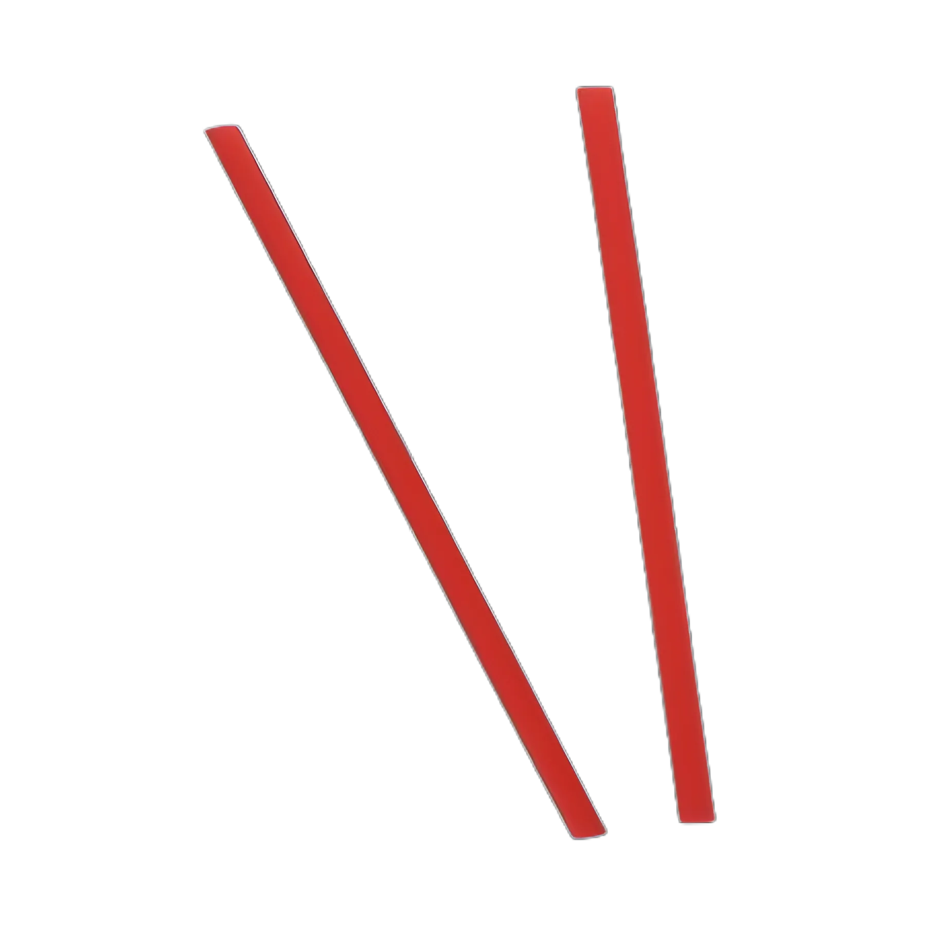 R3 Jumbo Straw for Medical and Healthcare Use, 10-1/4 Inch, Red, Individually Wrapped