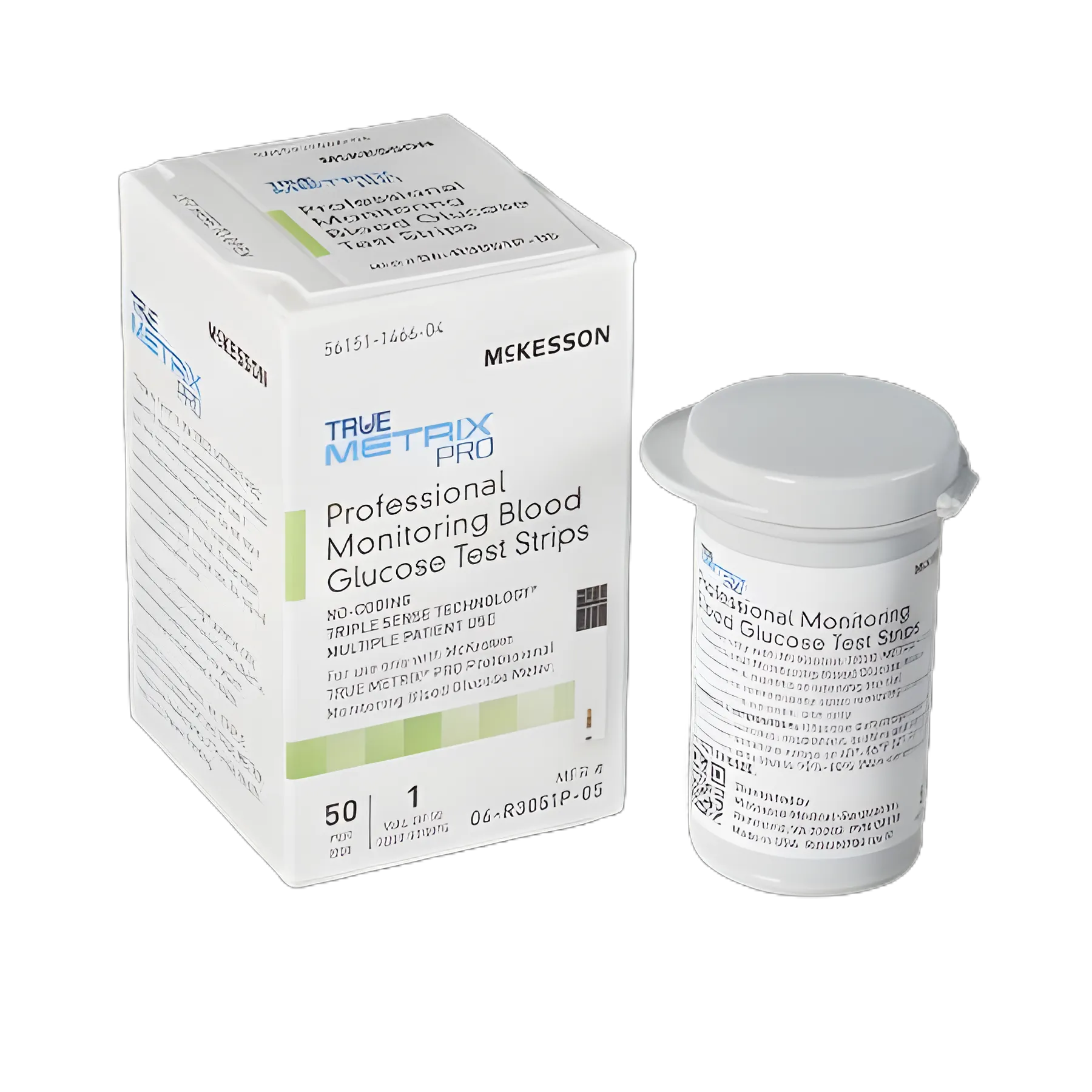 Blood Glucose Test Strips McKesson TRUE METRIX® PRO 50 Strips per Pack