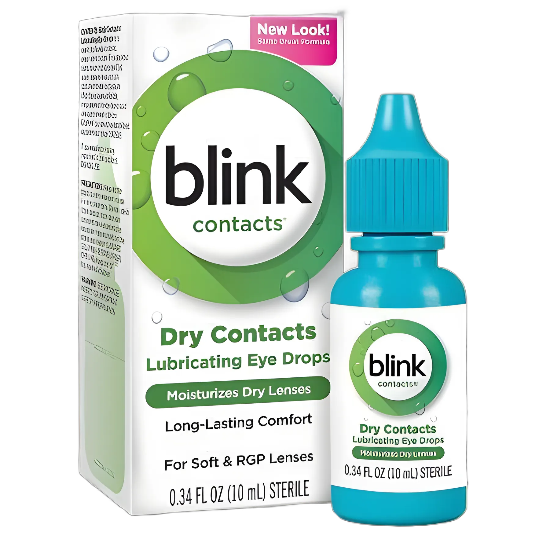 Contact Lens Solution Blink Contacts 0.34 oz. Solution