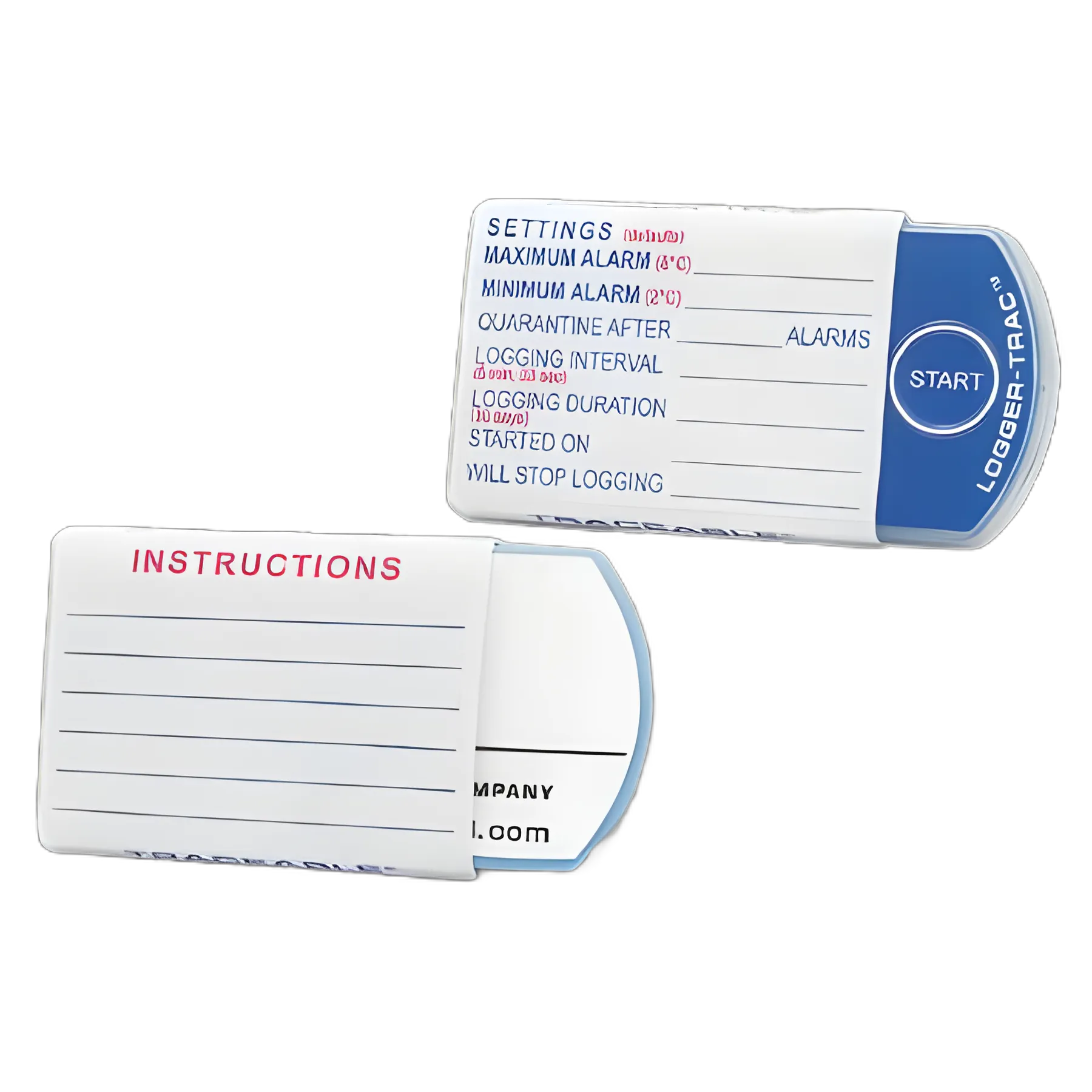 Fisher Scientific™ Transparent, Waterproof Paper Sleeves for Traceable™ Logger-Trac™ Temperature Datalogger