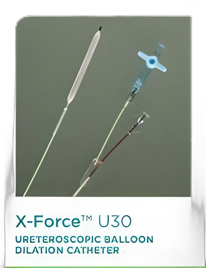 Ureteroscopic Balloon Dilation Catheter X-FORCE® U30 6 mm Diameter X 4 cm Length Balloon